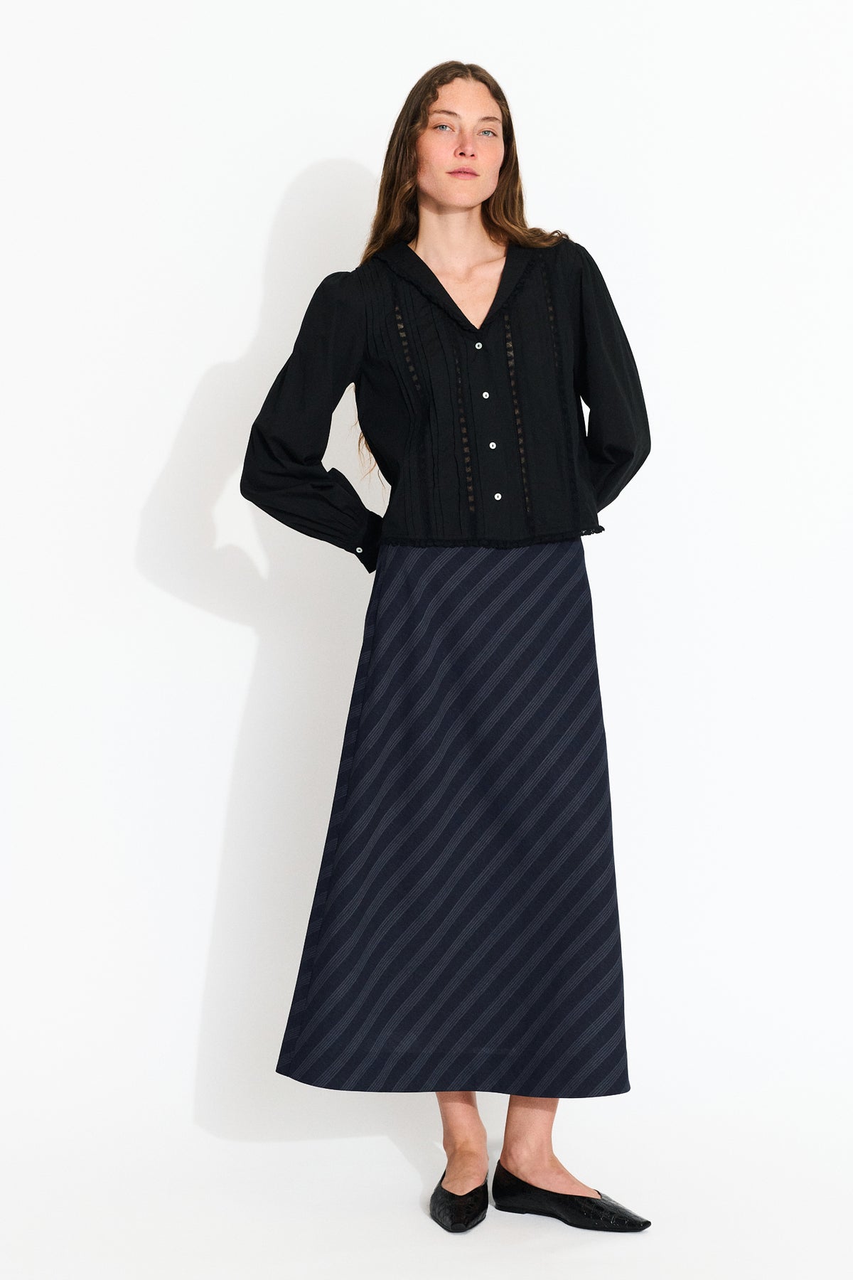 Skall Studio Adelaide blouse Blouse Black