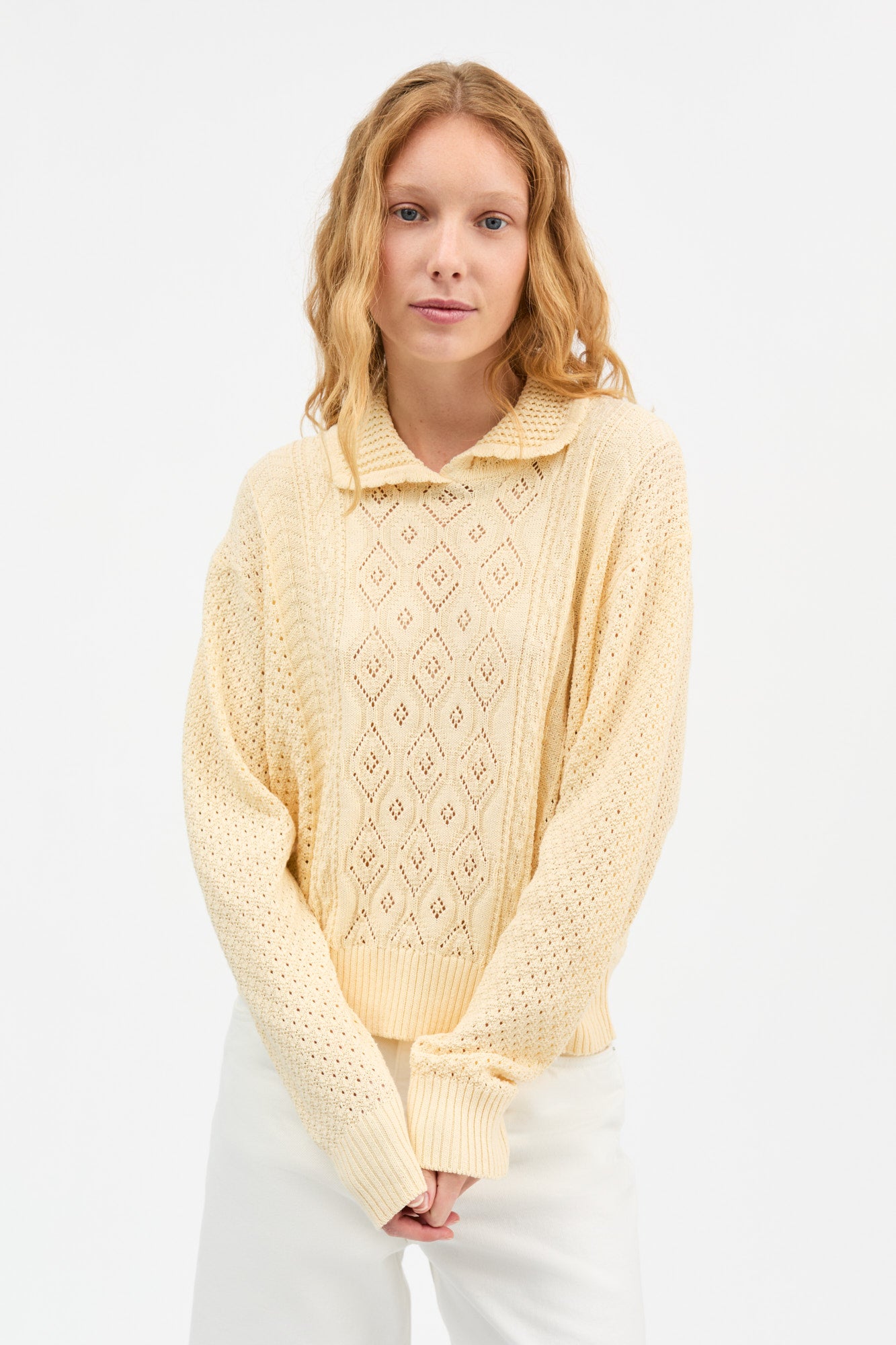 Skall Studio Alexa jumper Jumper Pastel yellow