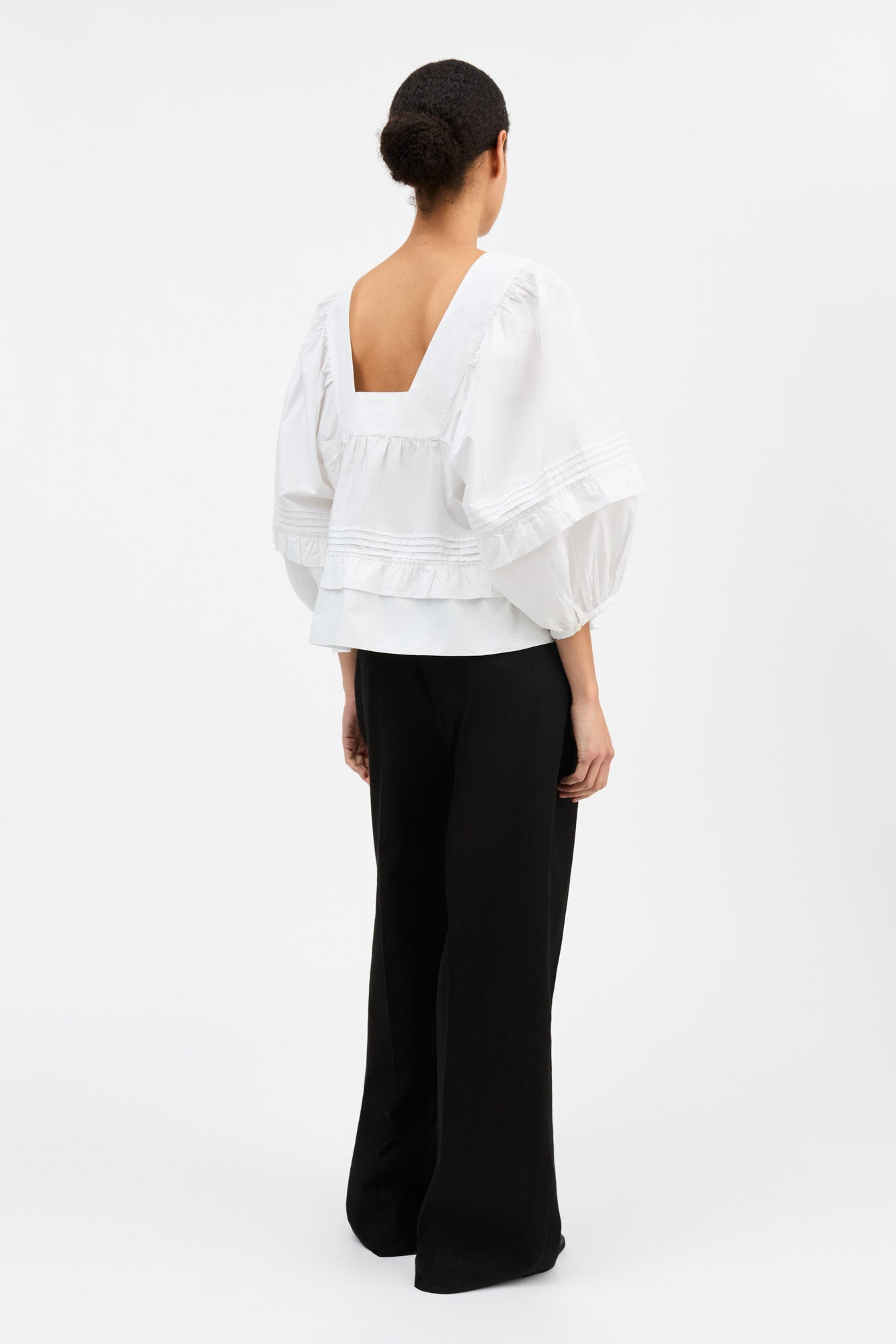 Skall Studio Alice blouse Blouse Optic white