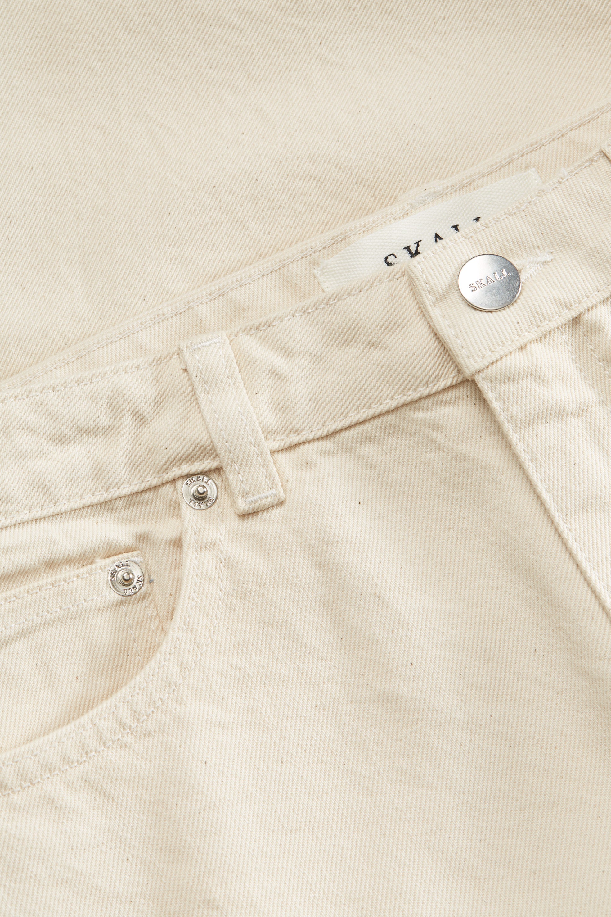 Skall Studio Allison cropped jeans Jeans Ecru