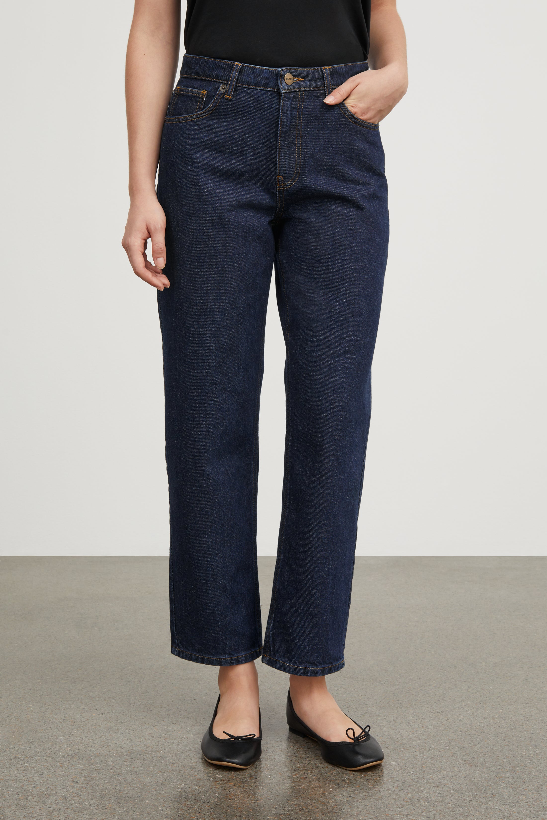 Skall Studio Allison cropped jeans Jeans Indigo blue