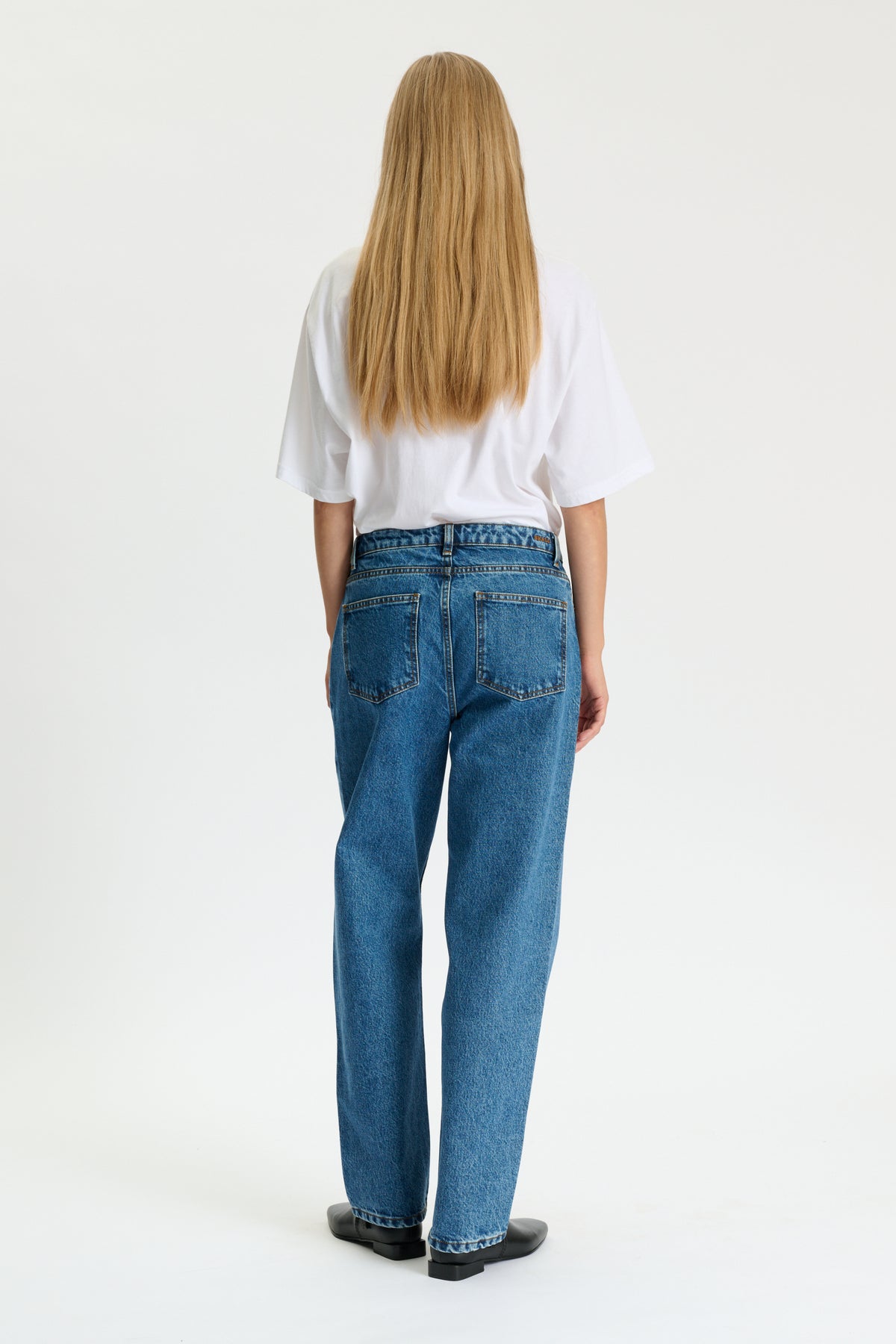 Skall Studio Allison cropped jeans Jeans Mid blue