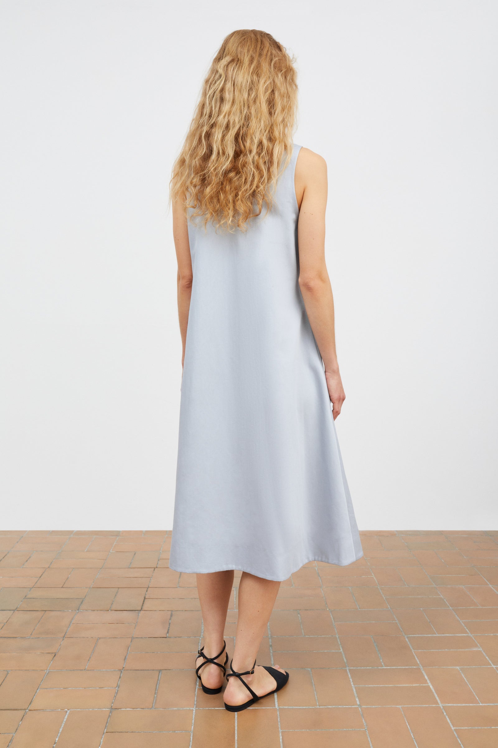 Skall Studio Amanda dress Dress Dusty blue
