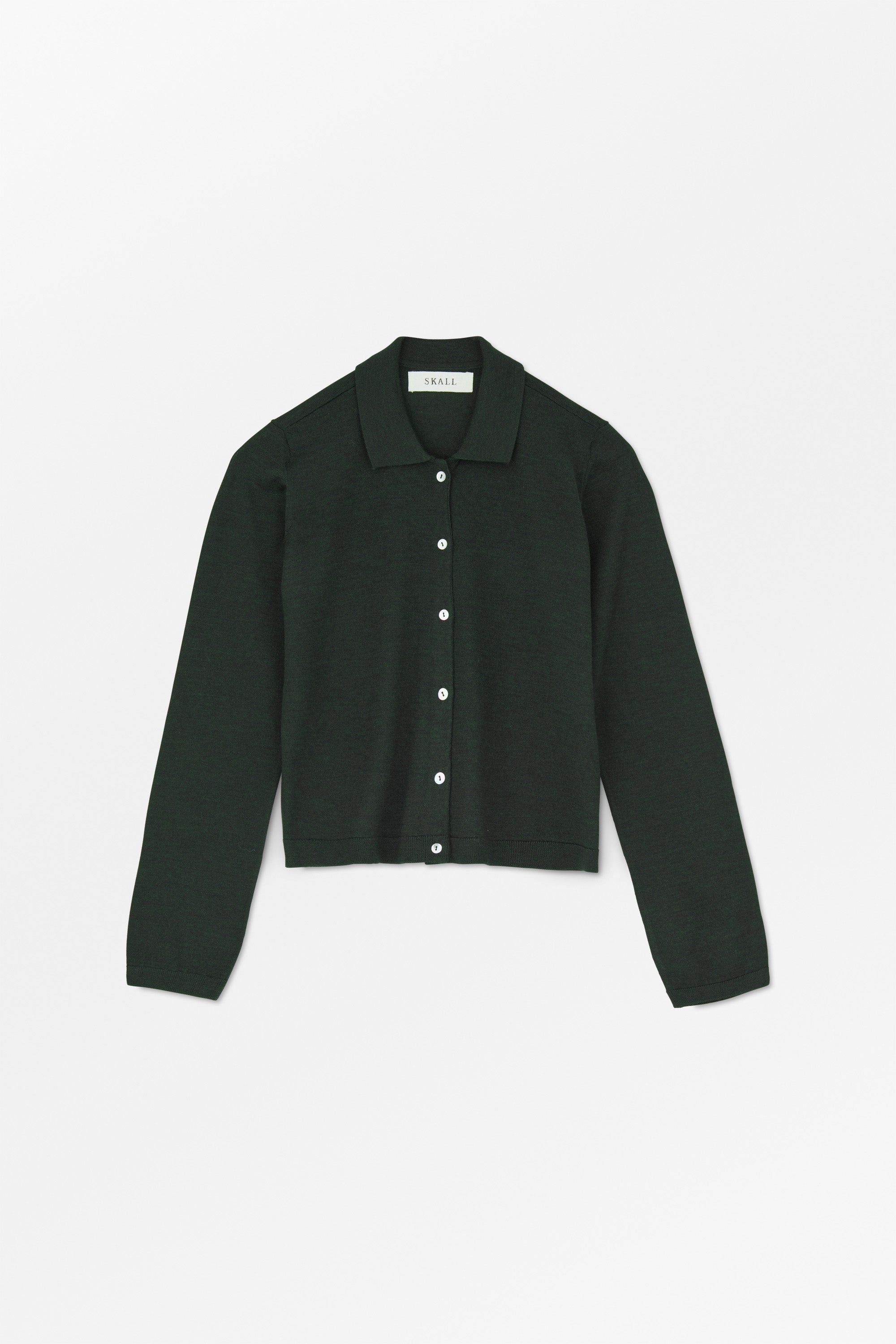 Skall Studio Amethyst cardigan Cardigan Dark pine