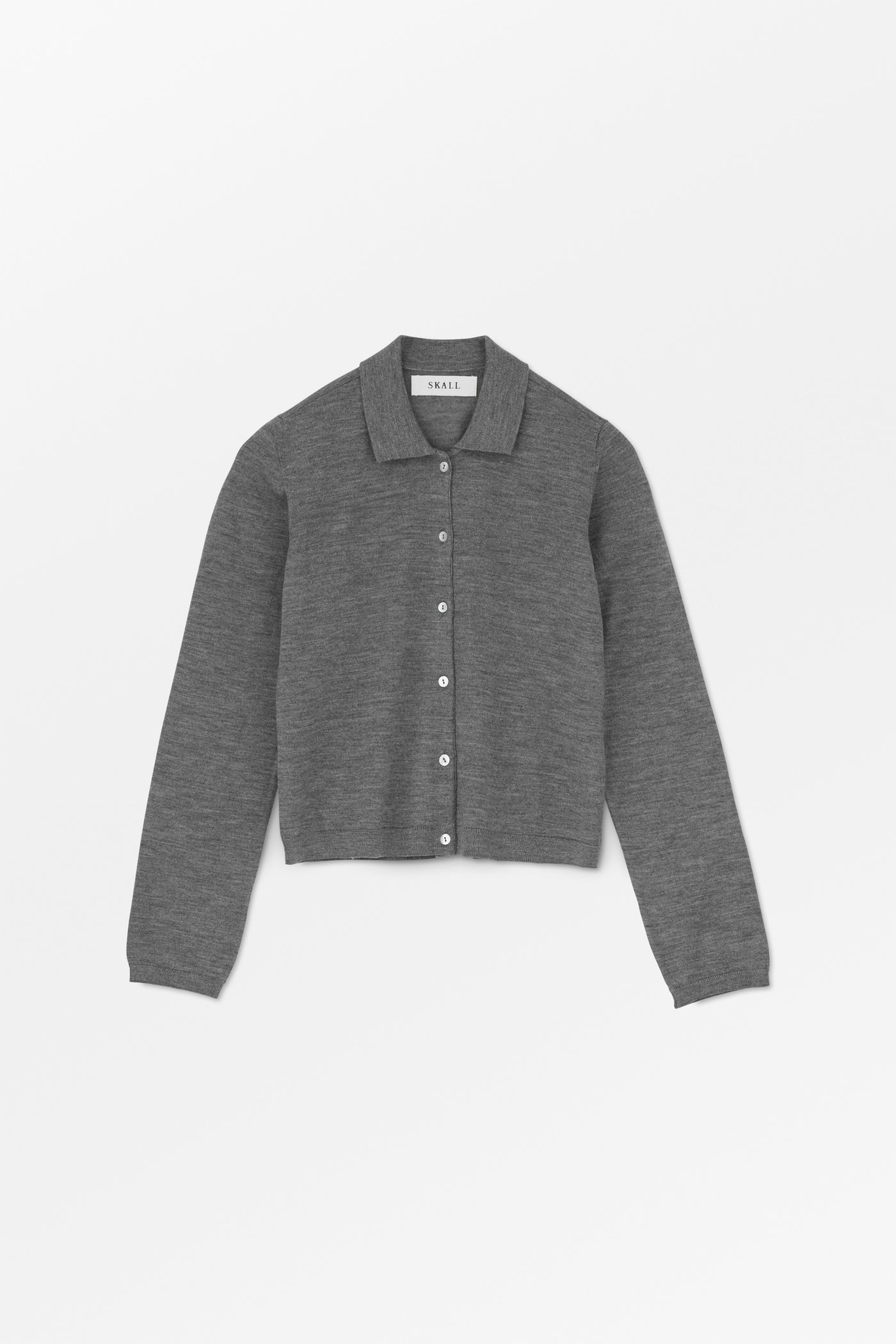 Skall Studio Amethyst cardigan Cardigan Grey melange