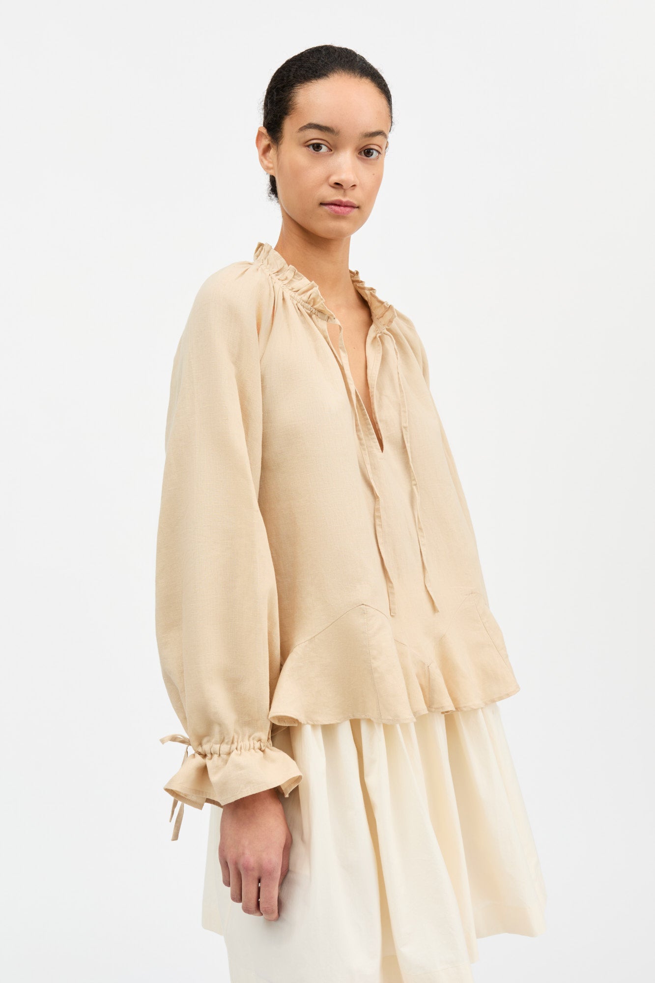 Skall Studio Benedette blouse Blouse Soft sand