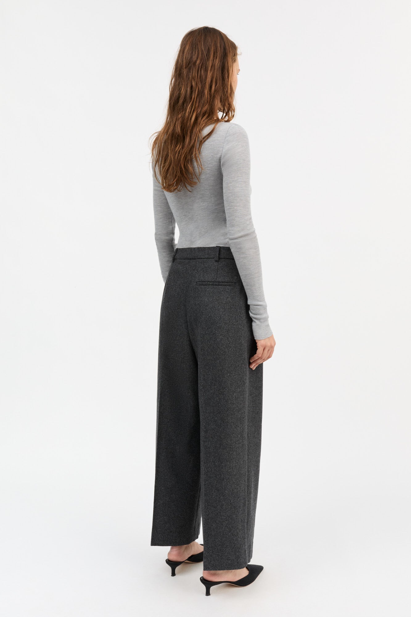 Skall Studio Bob trousers Trousers Dark grey