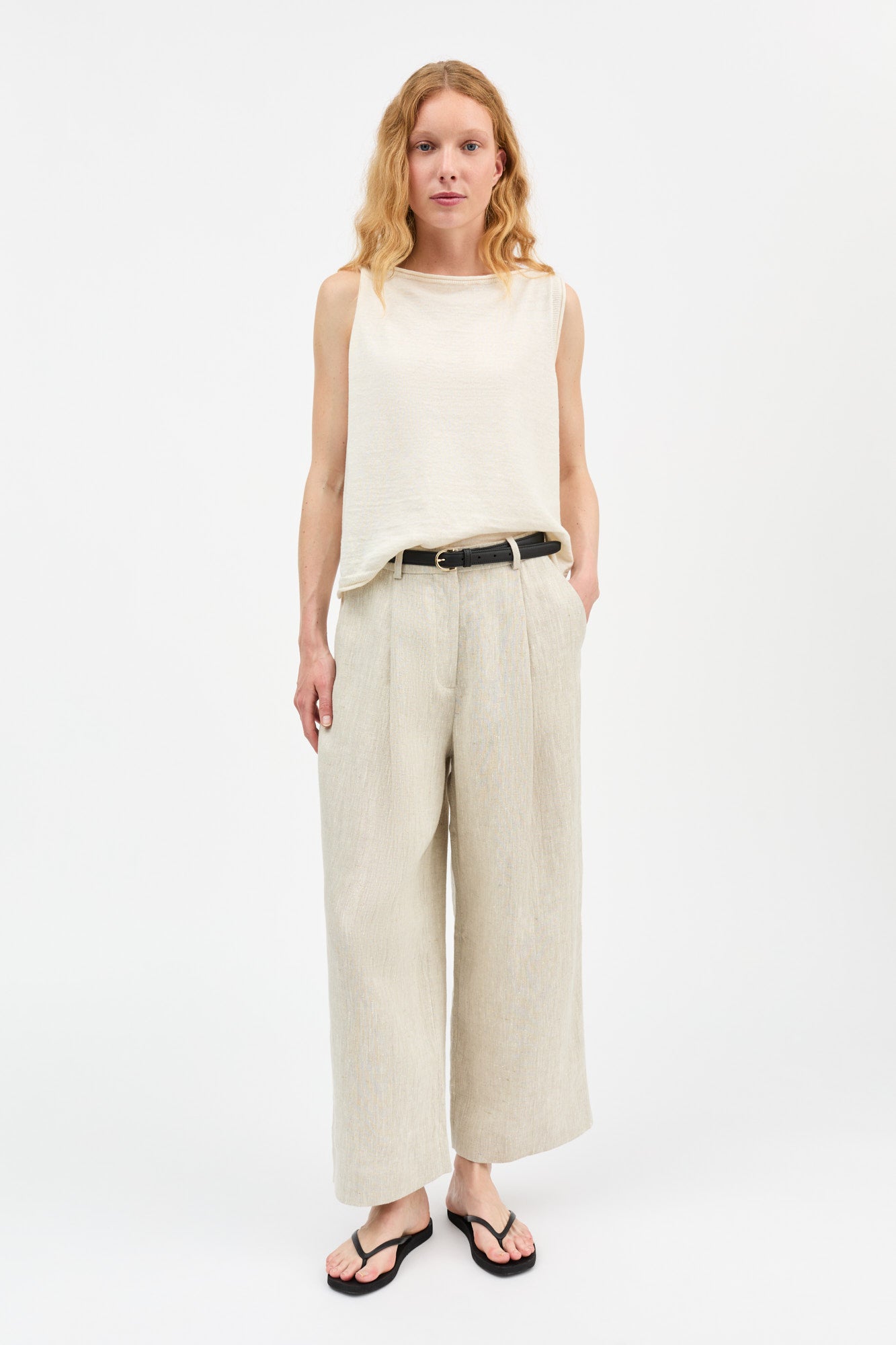 Skall Studio Bob trousers Trousers Light linen