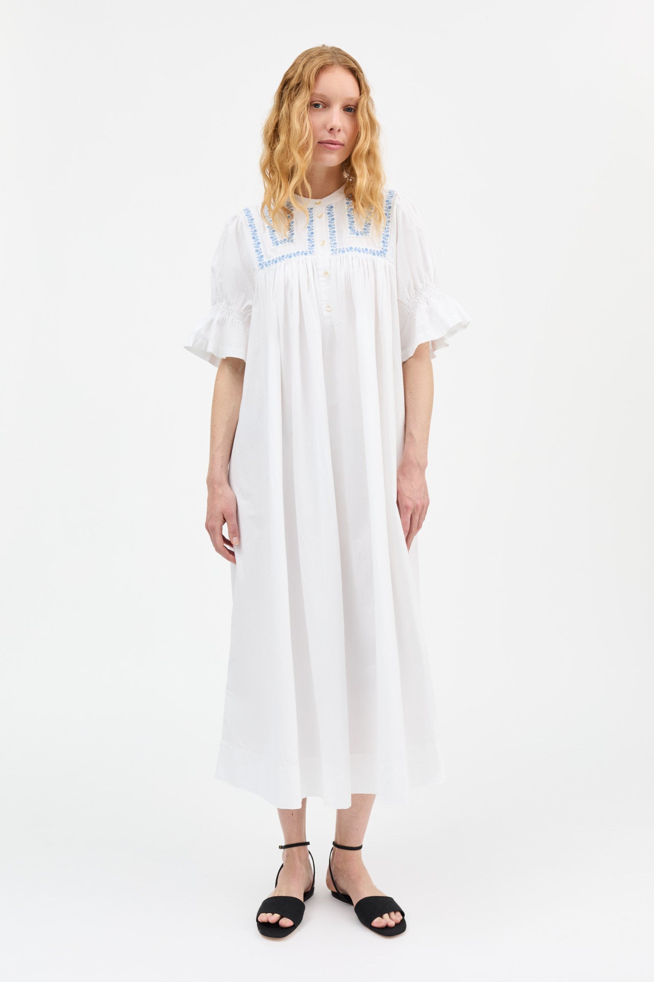 Skall Studio Bonne dress Dress Optic white