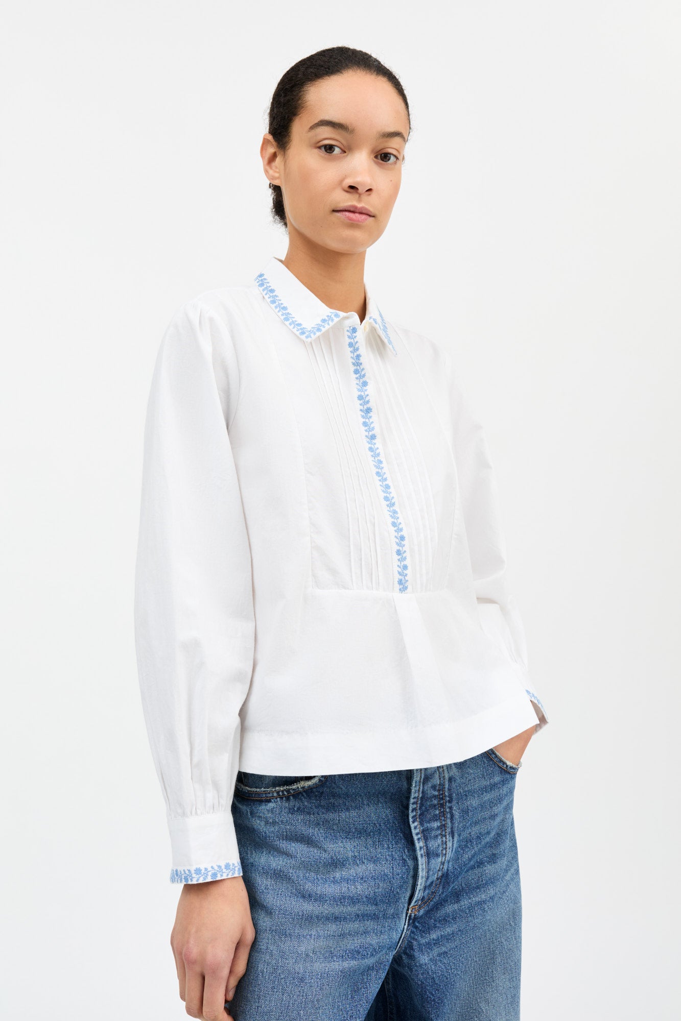 Skall Studio Bonne shirt Shirt Optic white