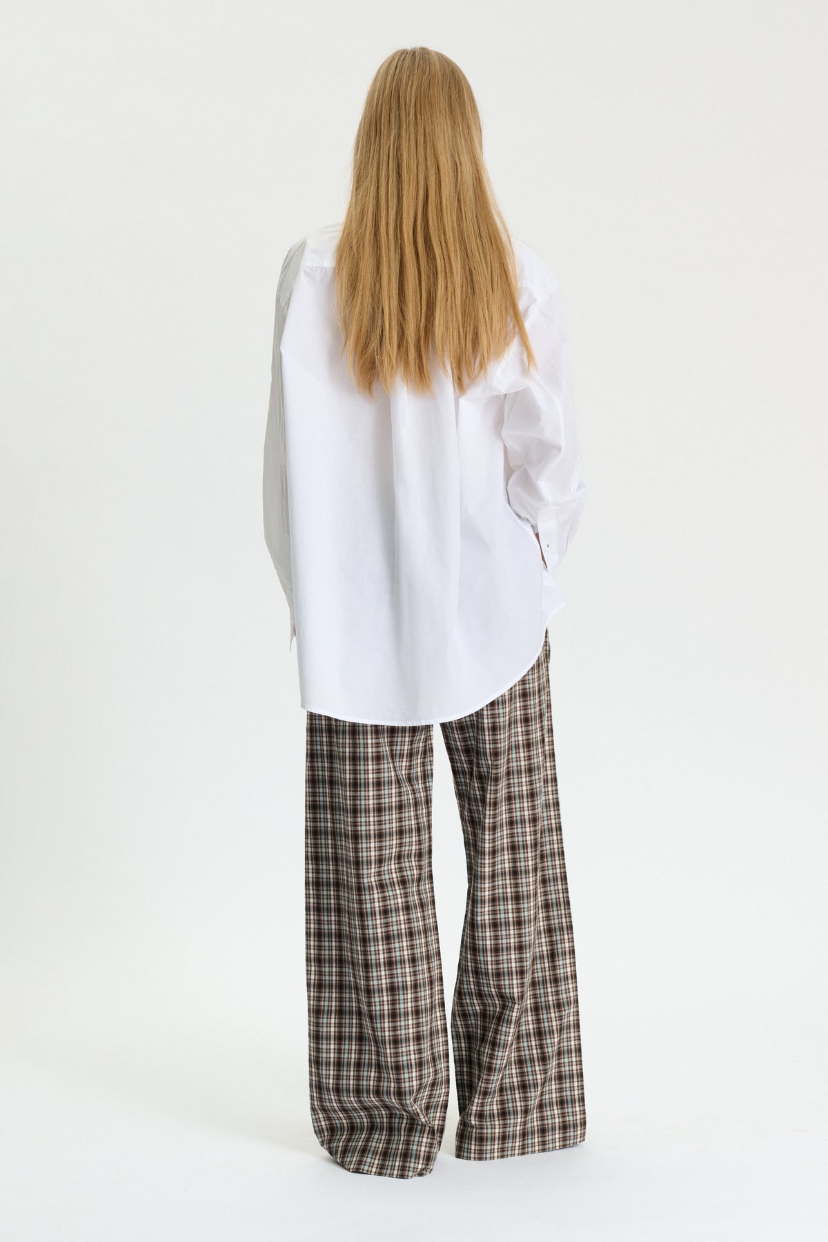 Skall Studio Brittany pants Pants Brown/Blue check