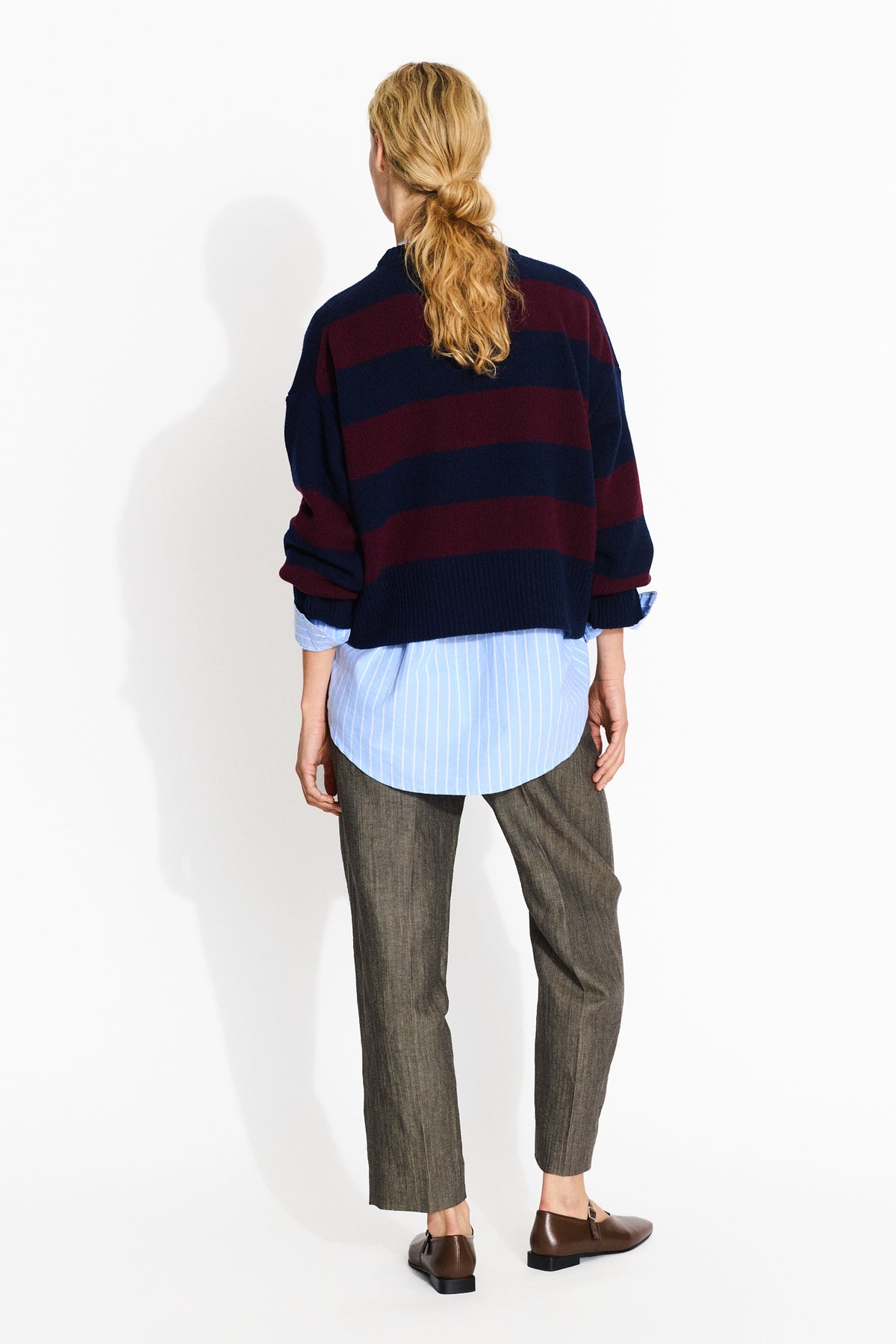 Skall Studio Campa Jumper Jumper Aubergine/Navy