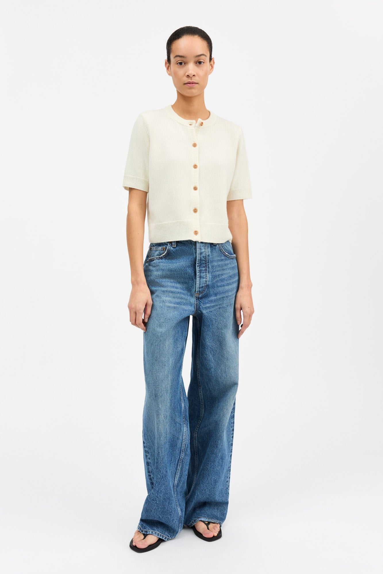 Skall Studio Carmine cardigan Cardigan White