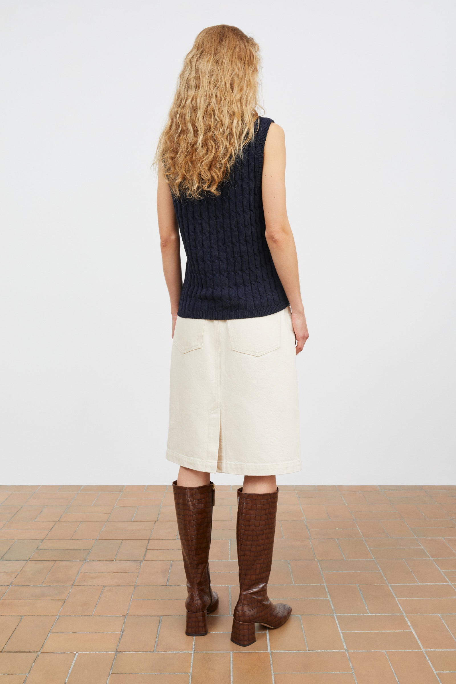 Skall Studio Cora top Jumper Dark navy