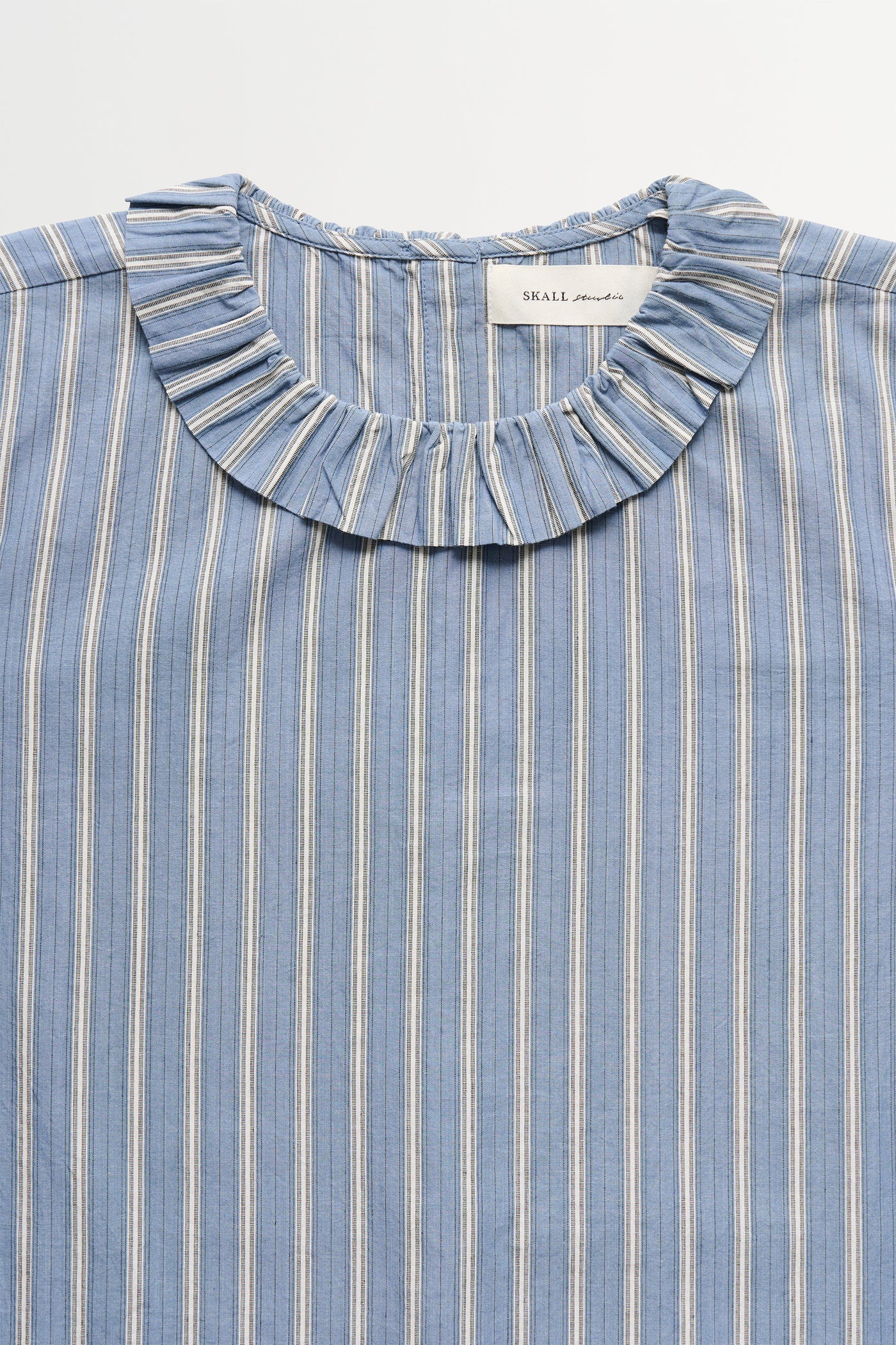 Skall Studio Cornflower blouse Blouse Blue/Black/White stripe