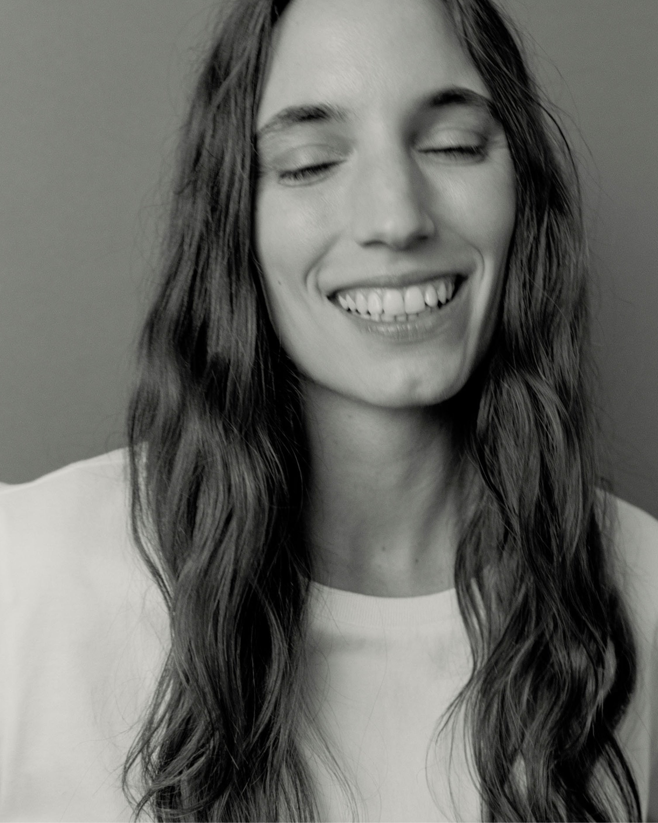 Willow wide jeans - Washed mid blue