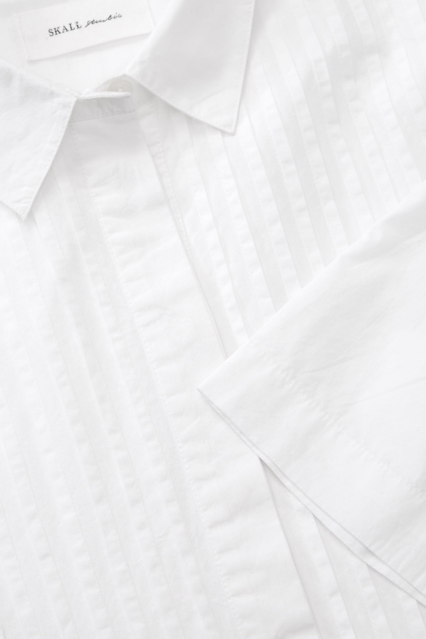 Skall Studio Dot shirtdress Dress Optic white