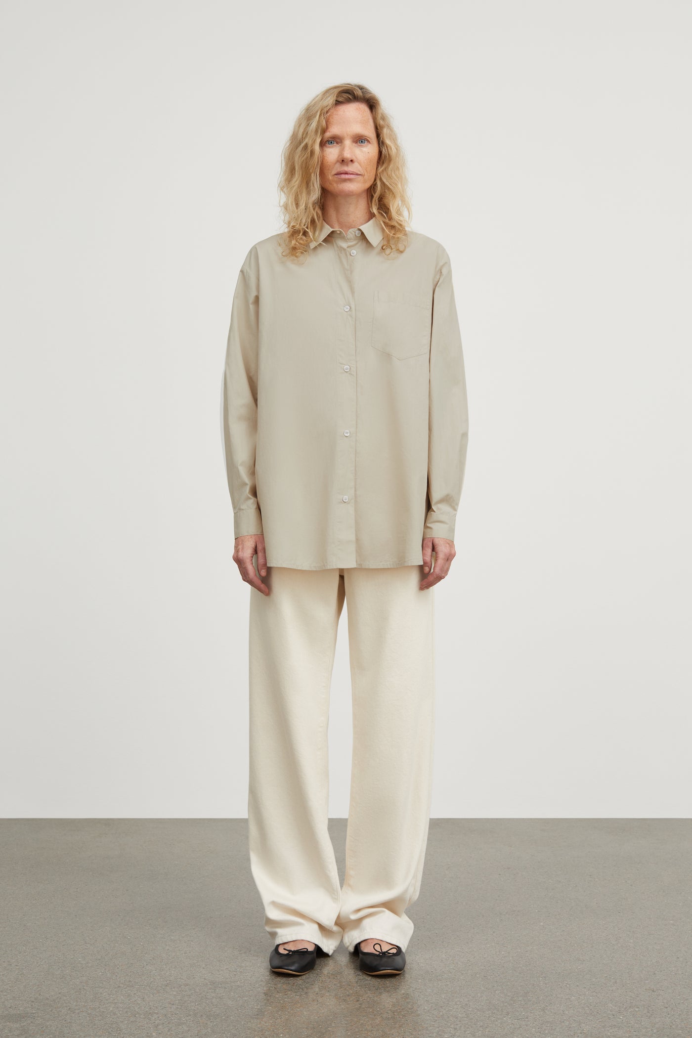 Skall Studio Edgar Shirt Shirt Light grey