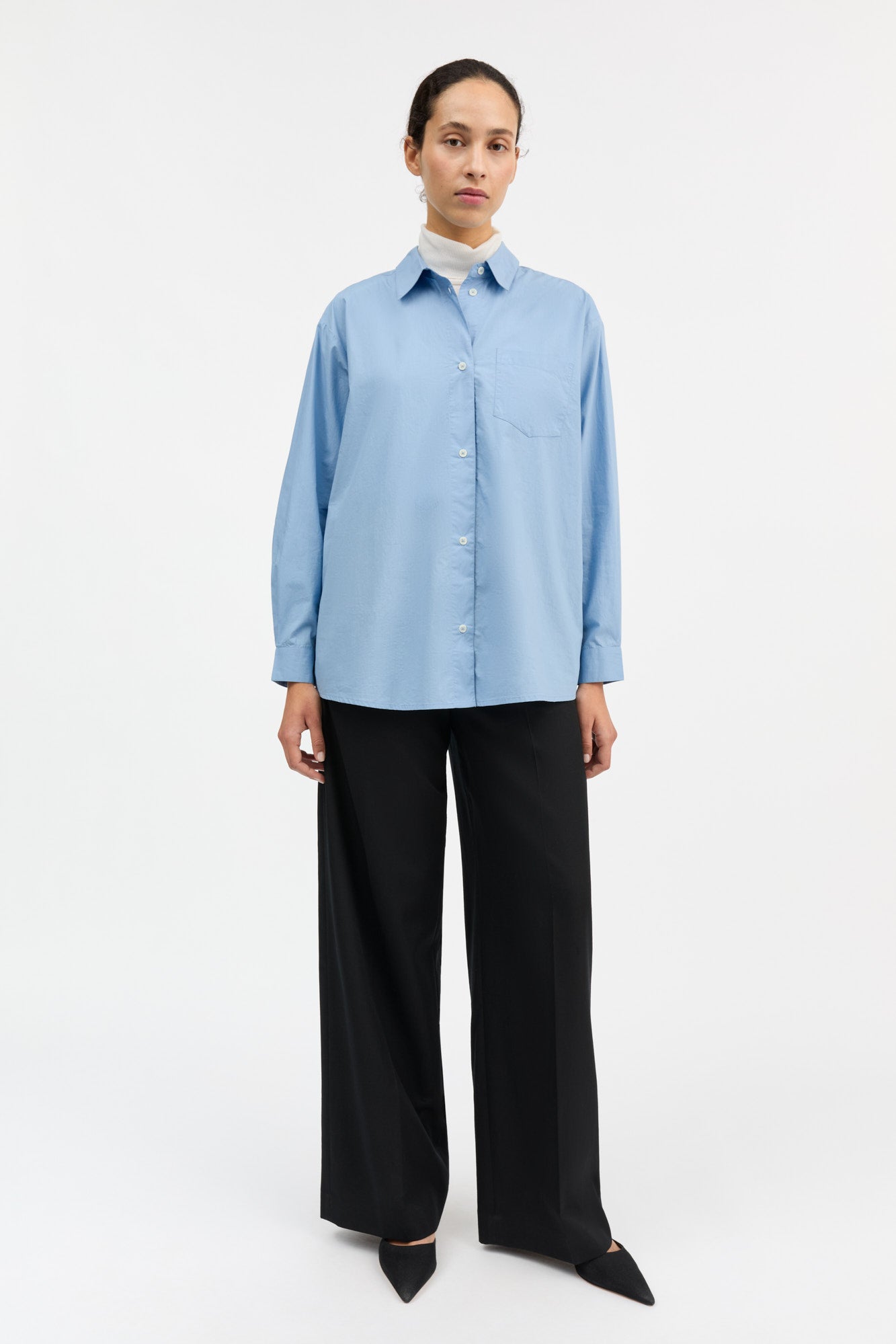 Skall Studio Edgar shirt Shirt Sky blue