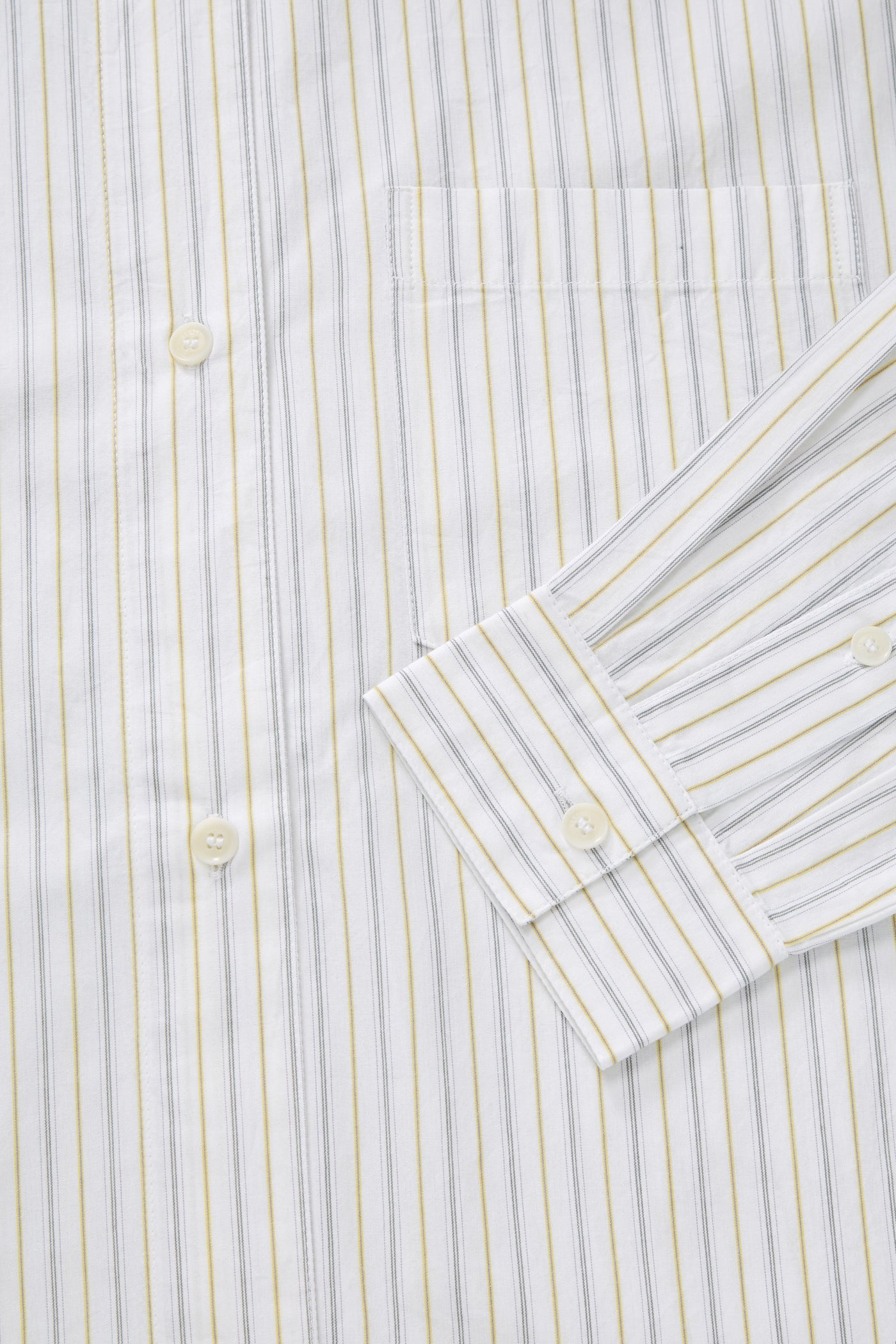 Skall Studio Edgar shirt Shirt Yellow/Blue stripe