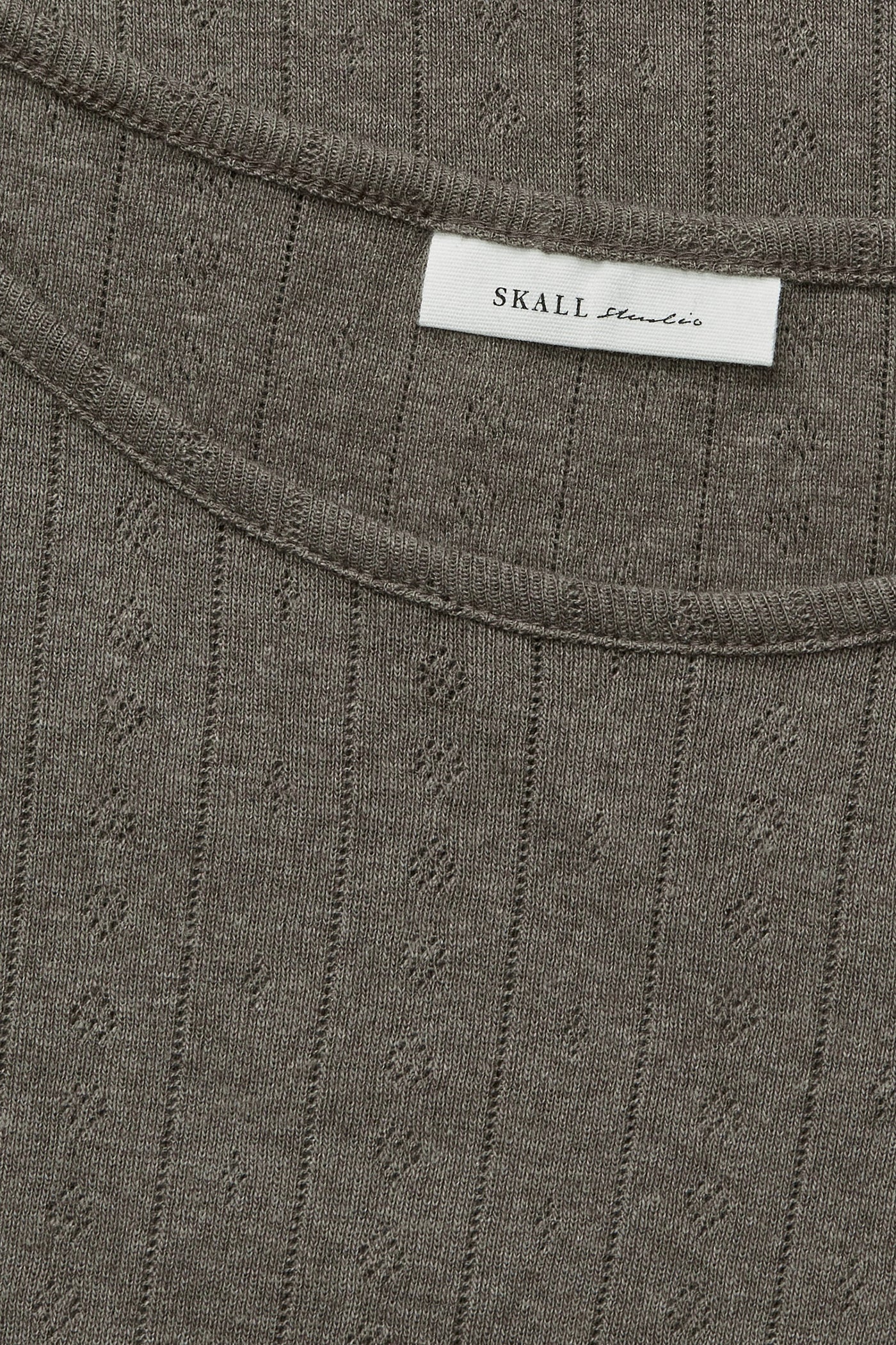 Skall Studio Edie blouse T-shirt Brown mélange