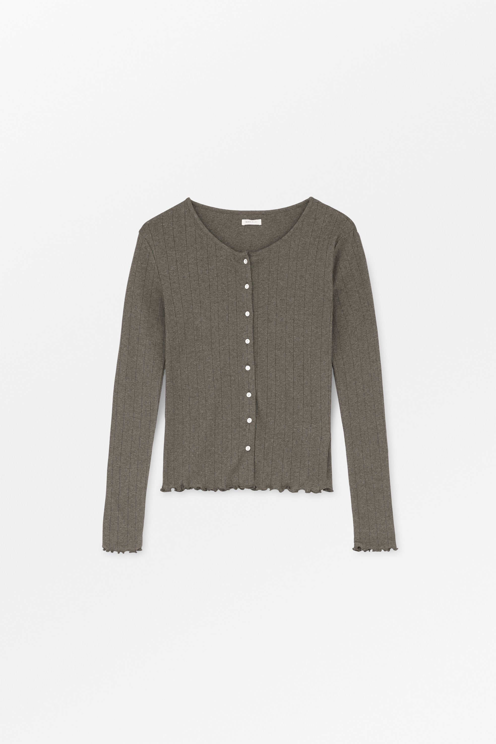 Skall Studio Edie cardigan Cardigan Brown mélange