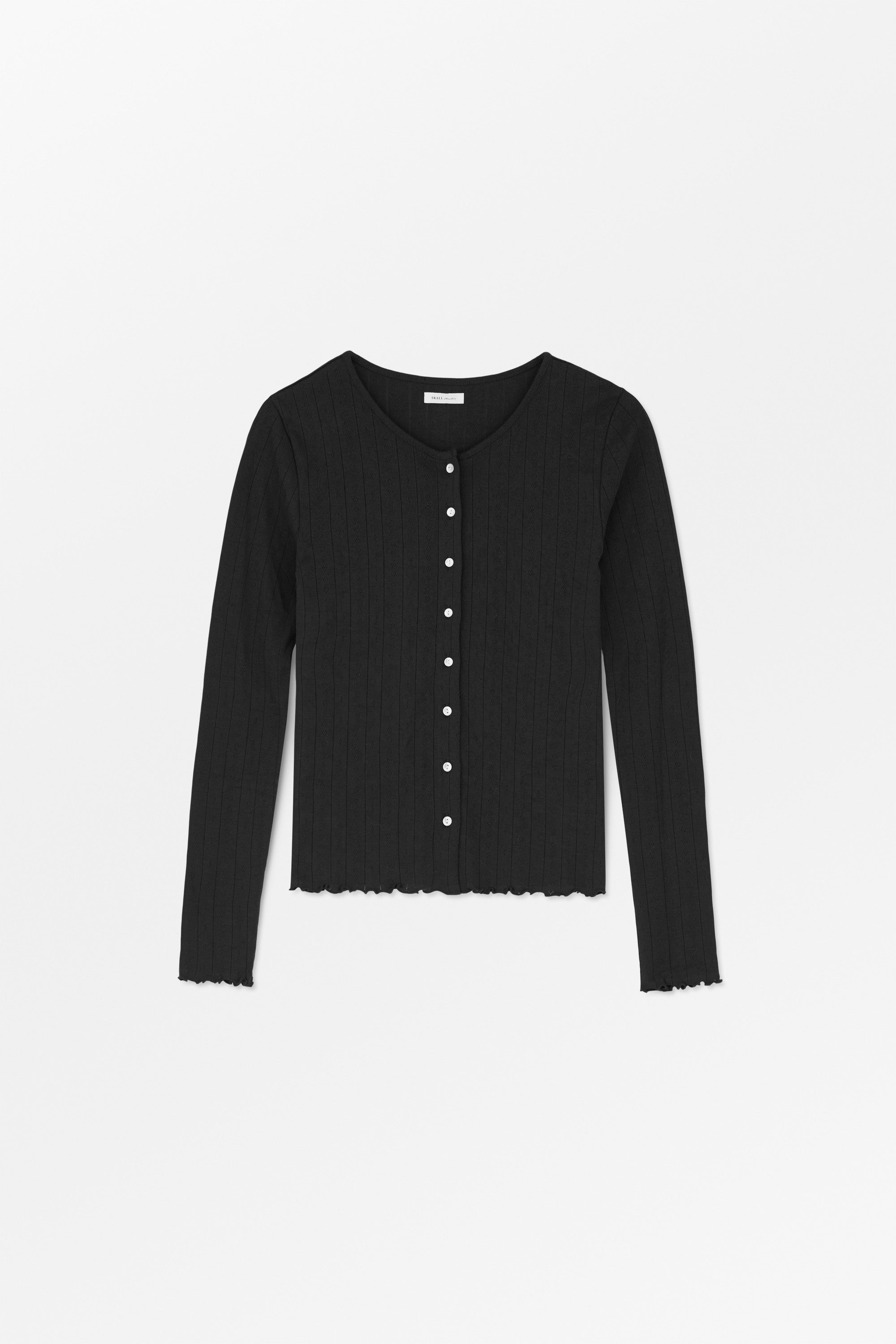 Edie cardigan - Black – Skall Studio UK