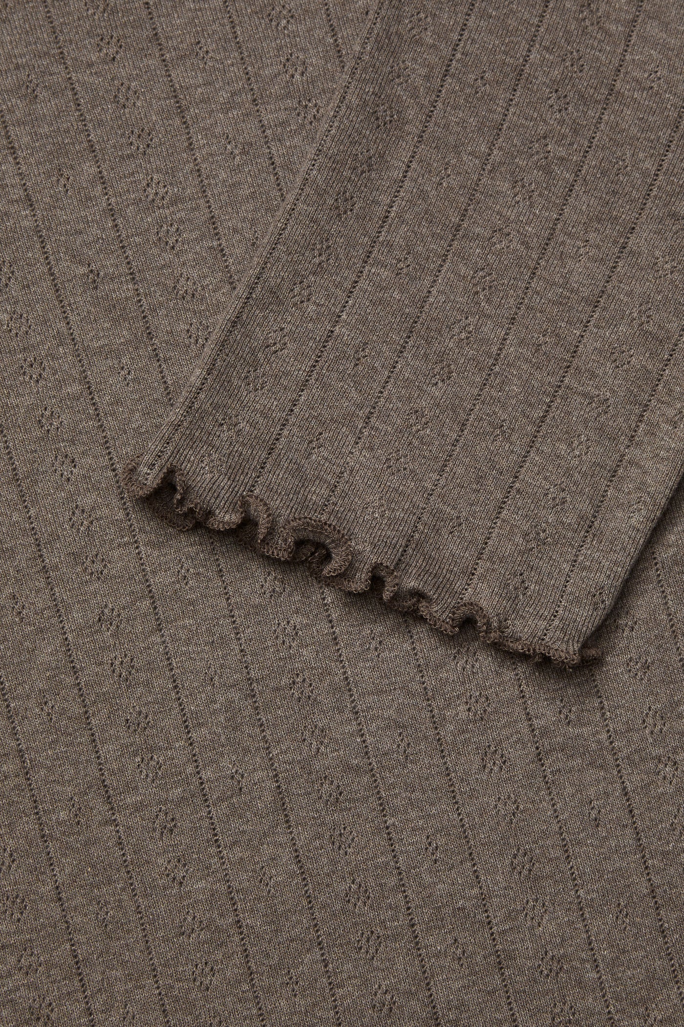 Skall Studio Edie tee T-shirt Brown mélange