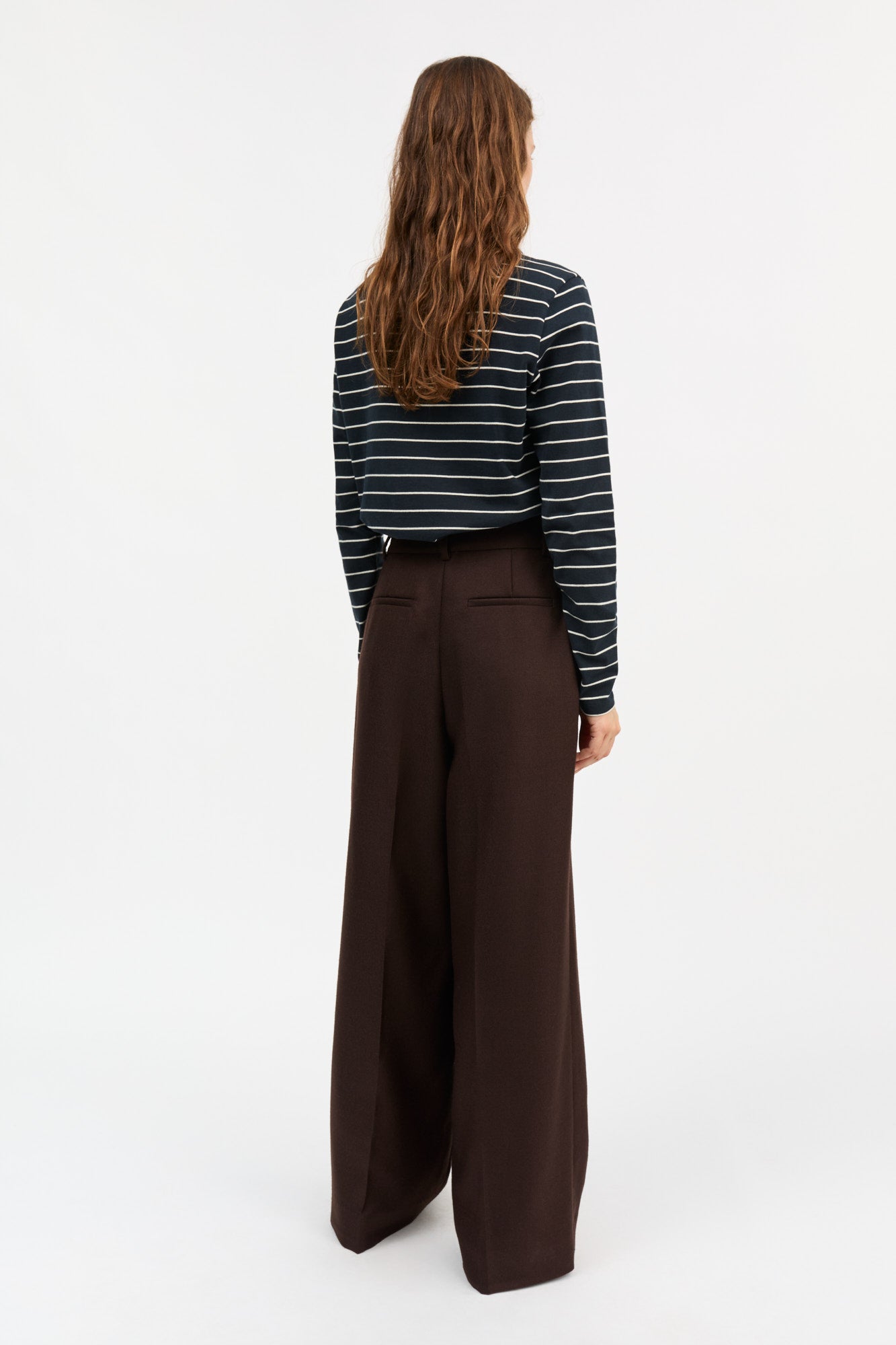 Skall Studio Emmerson trousers Trousers Dark brown