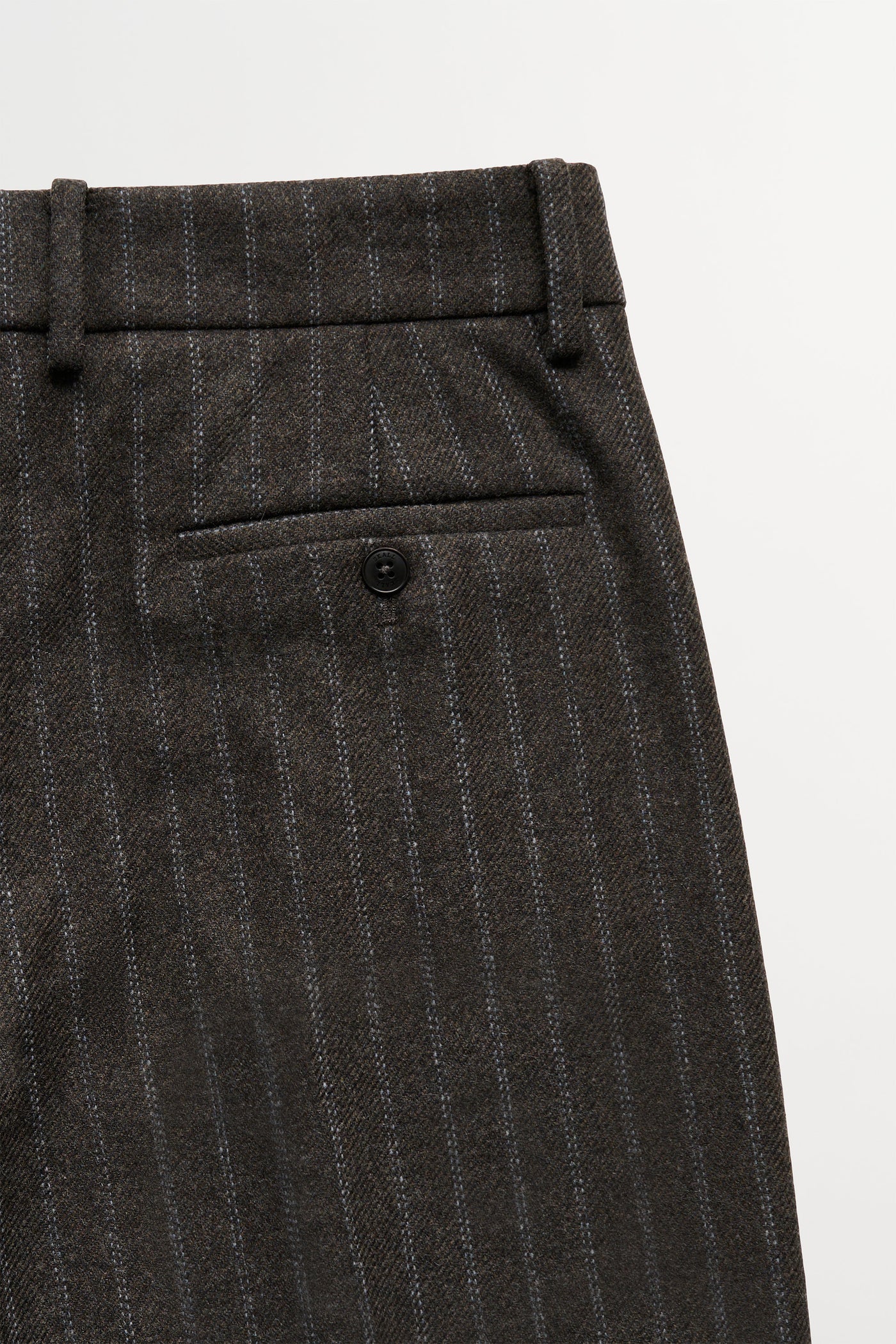 Skall Studio Harry trousers Pants Brown/Black pinstripe