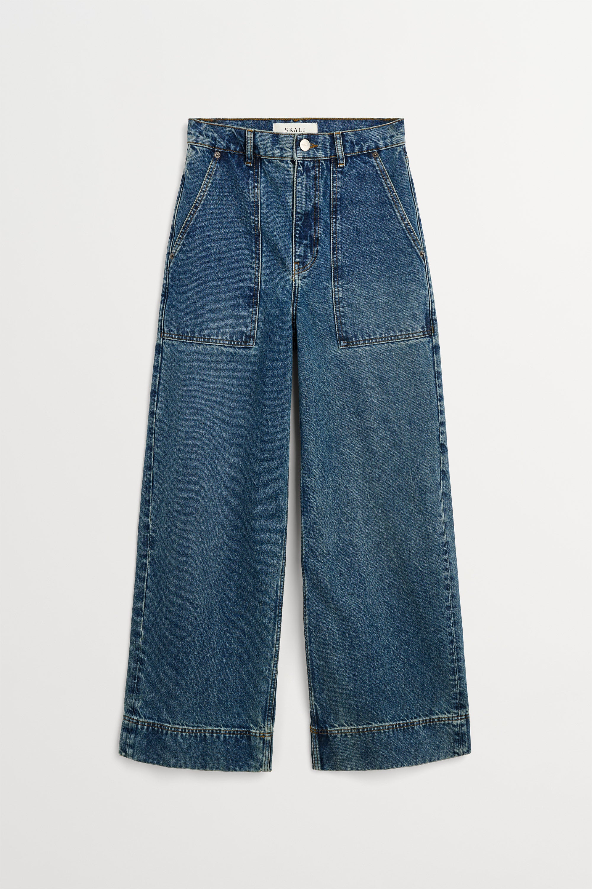 Skall Studio Heather highwaist jeans Jeans Washed dark blue