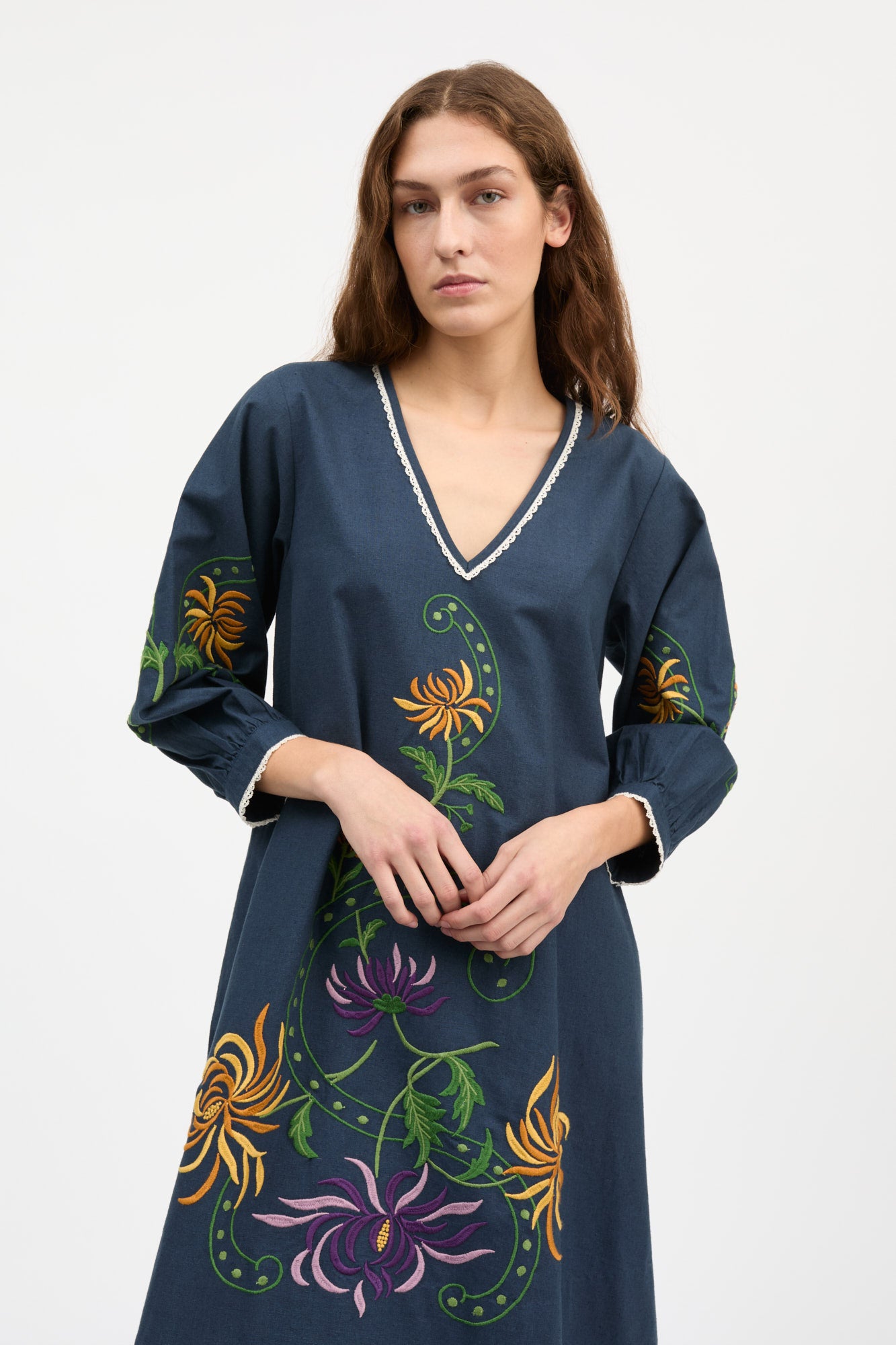 Skall Studio Indira dress Dress Night sky
