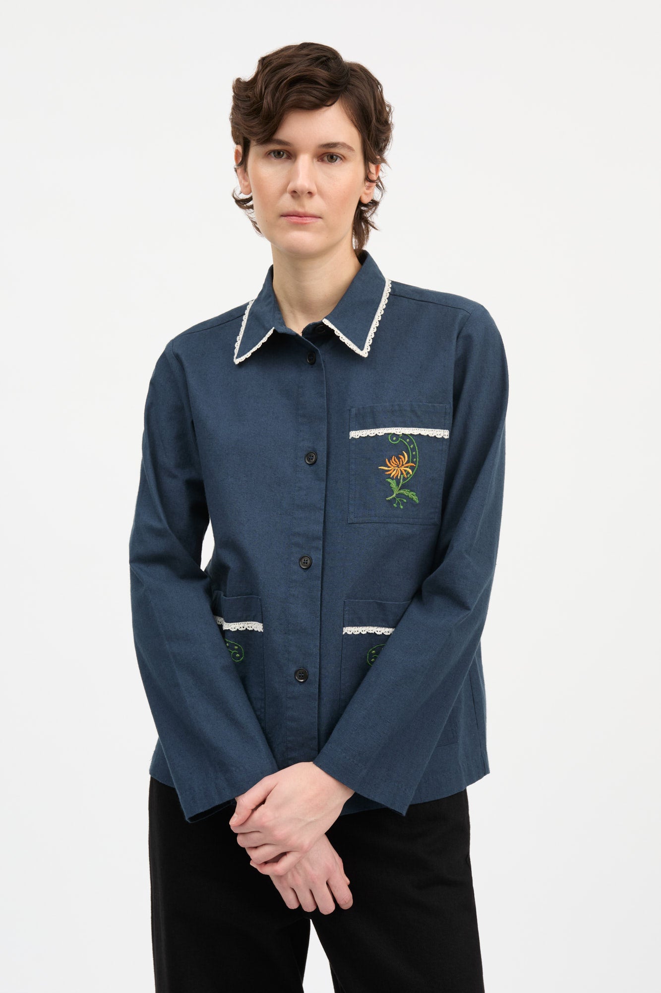 Skall Studio Irma shirt Shirt Night sky