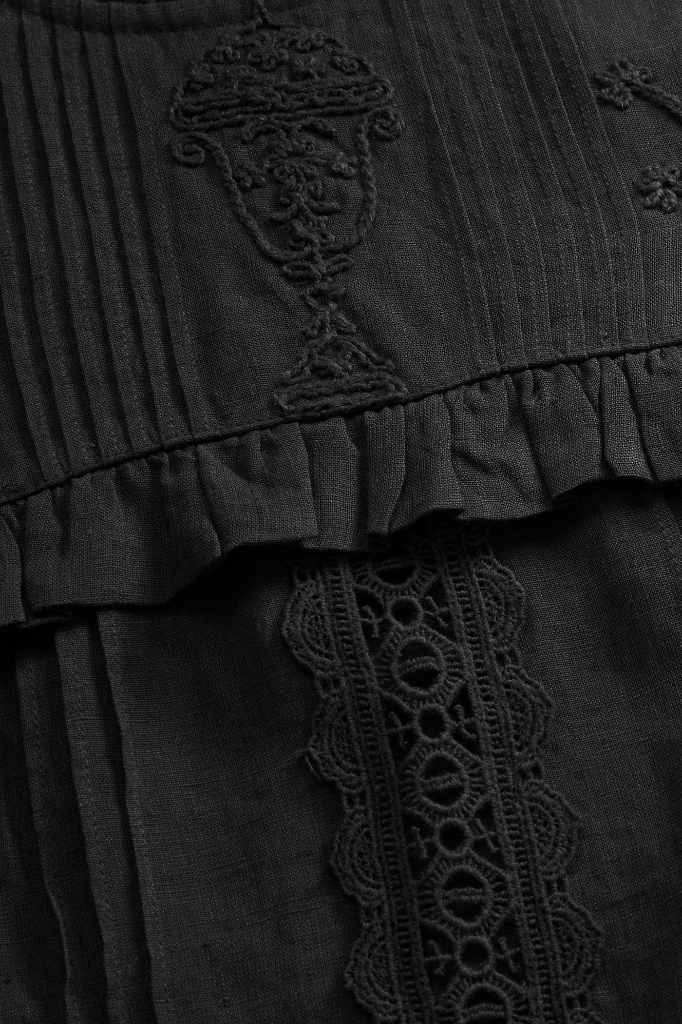 Skall Studio Jardin blouse Blouse Black