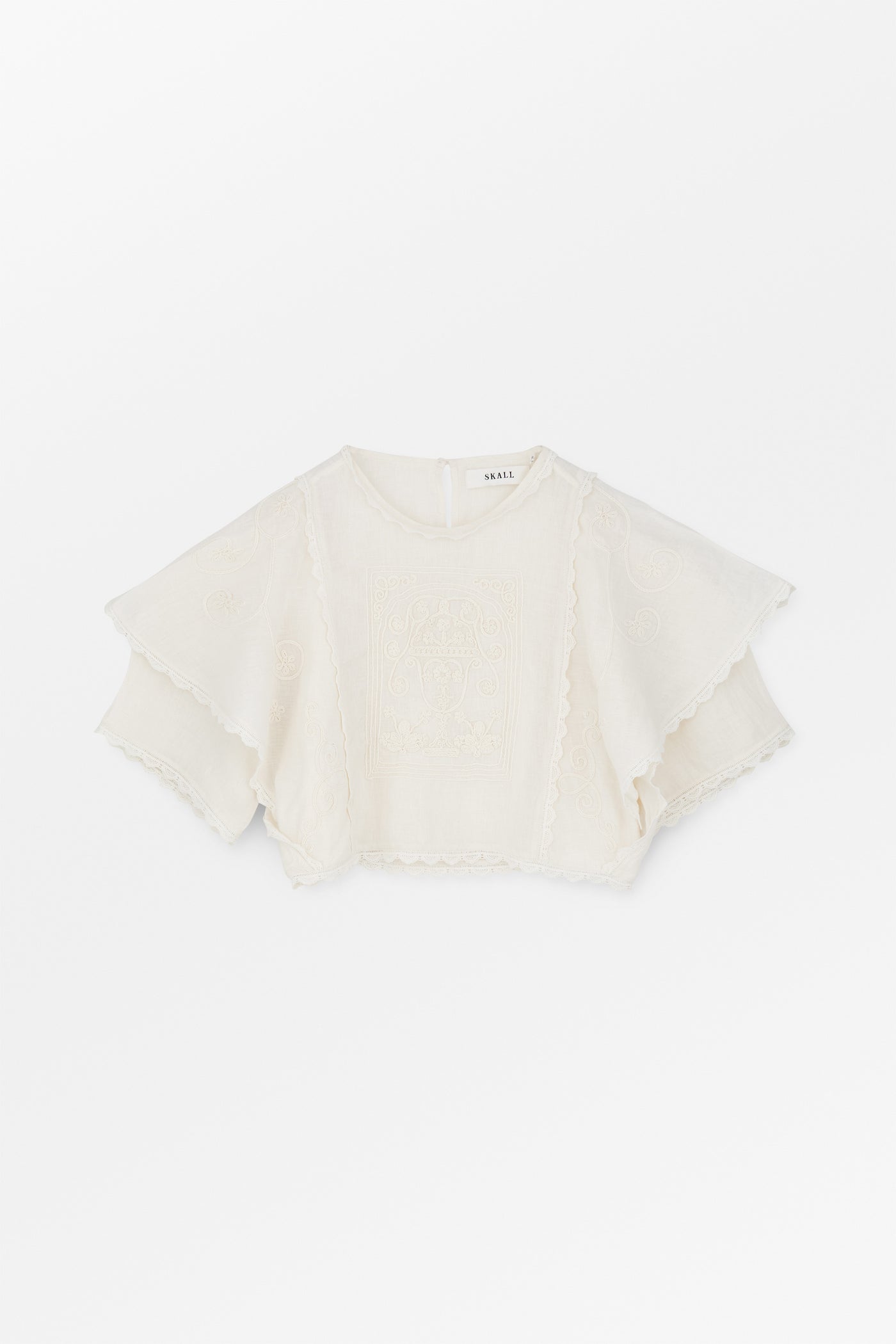 Skall Studio Jardin top Top Ecru