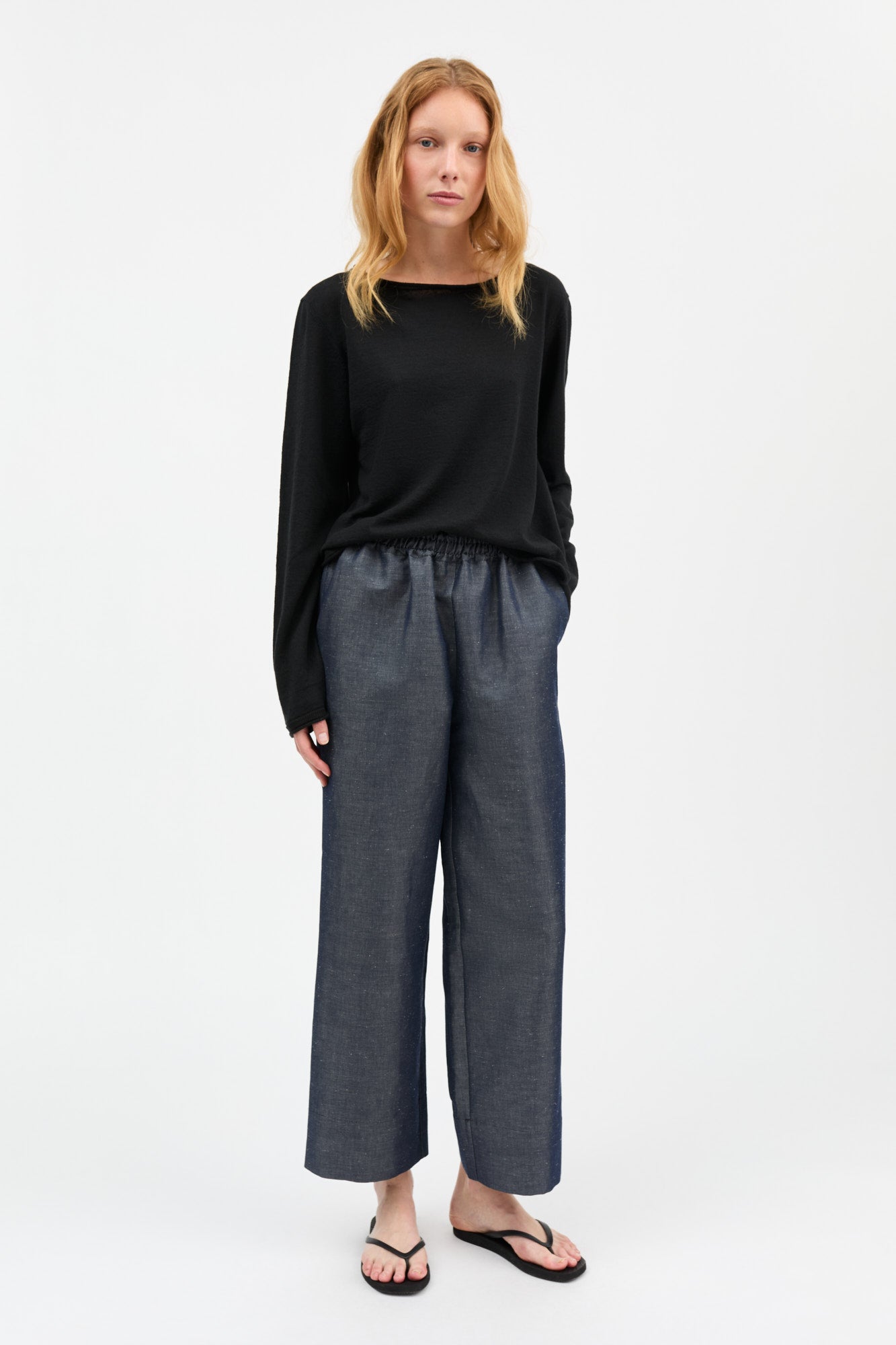 Skall Studio Jasmine pants Pants Night blue