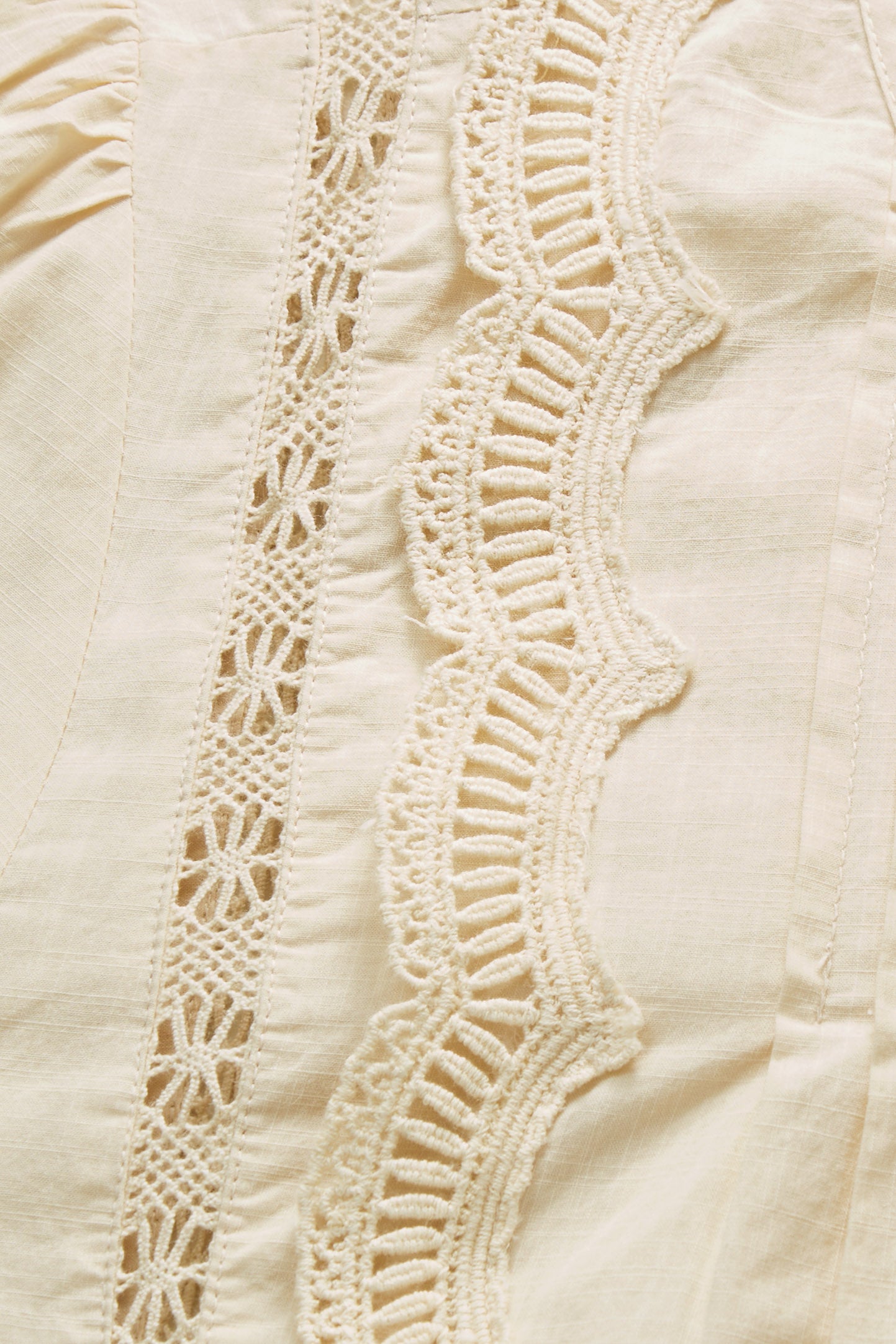 Skall Studio Leaf blouse Blouse Antique beige