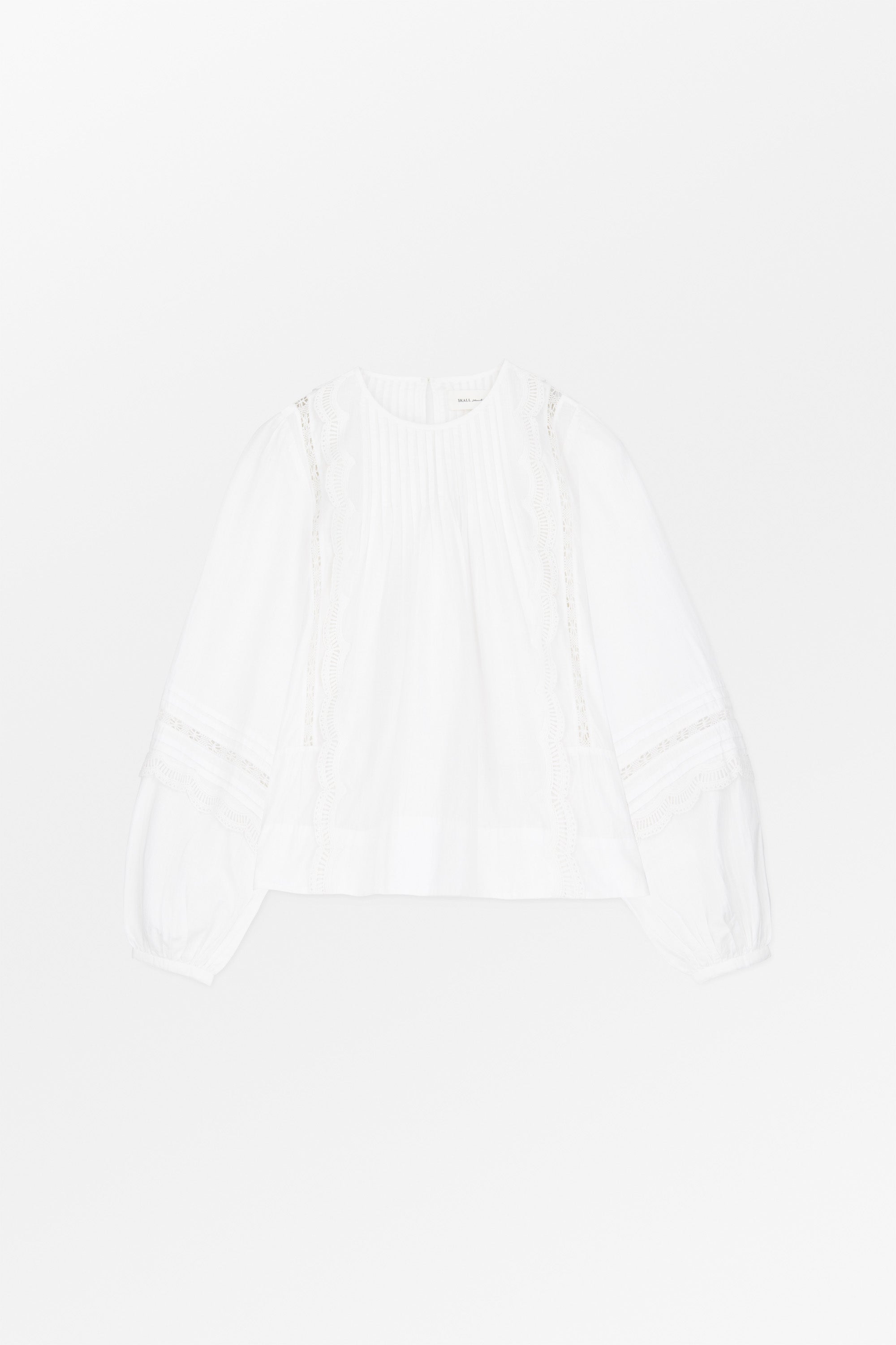 Skall Studio Leaf blouse Blouse Optic white