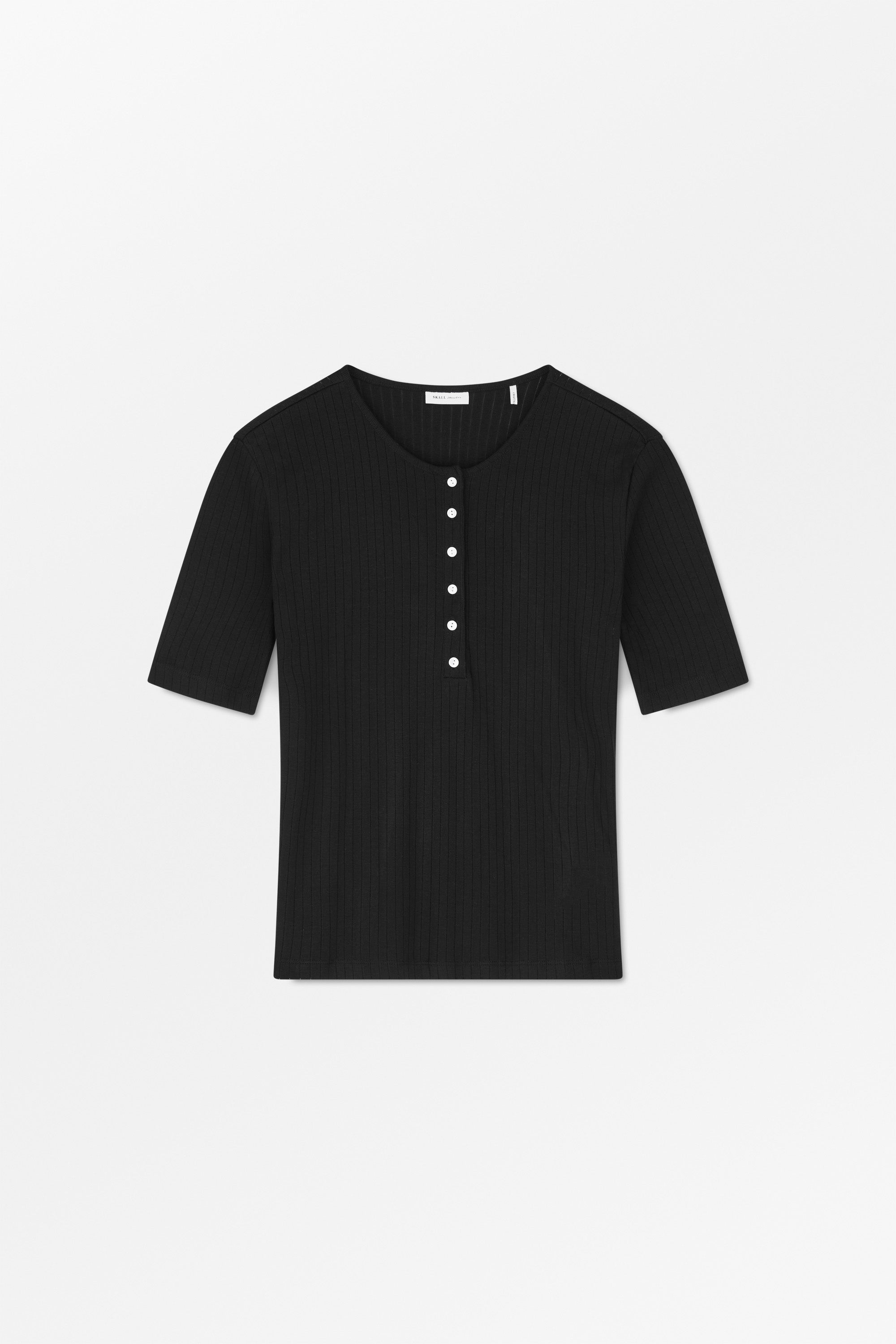 Skall Studio Liv henley tee Tee Black