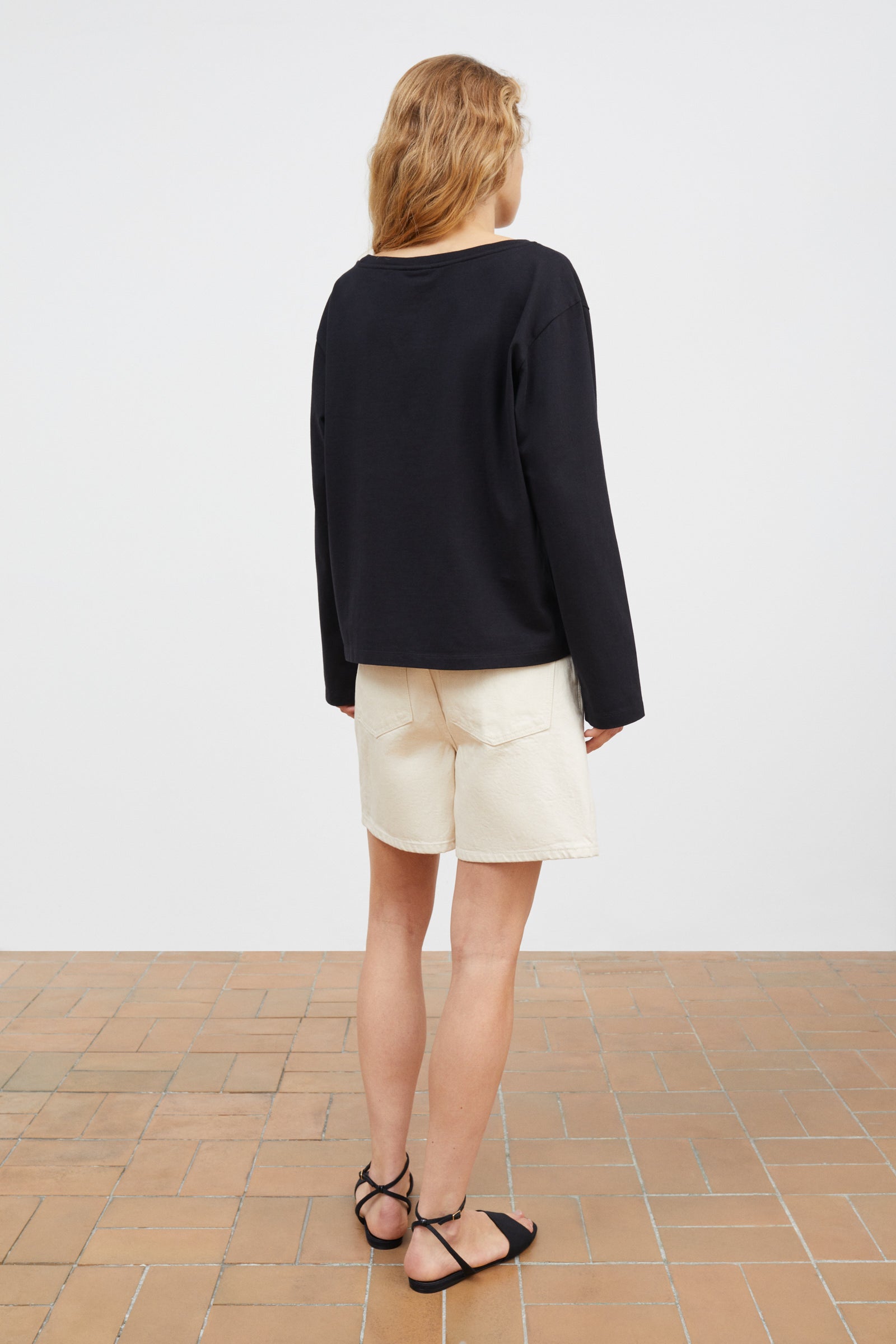 Skall Studio Loui oversized blouse Blouse Black