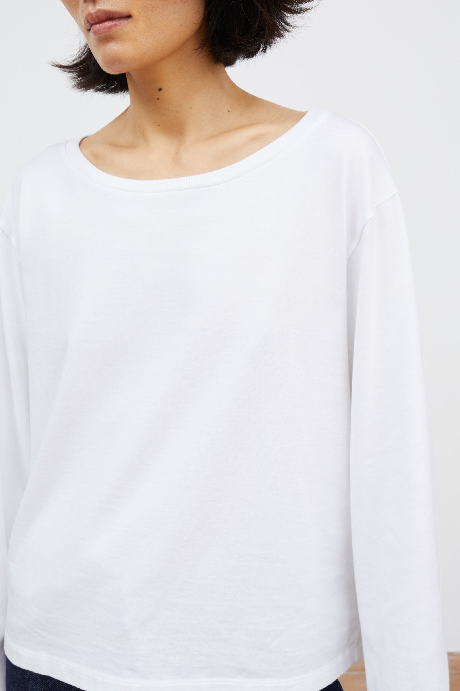 Skall Studio Loui oversized blouse Blouse Optic white