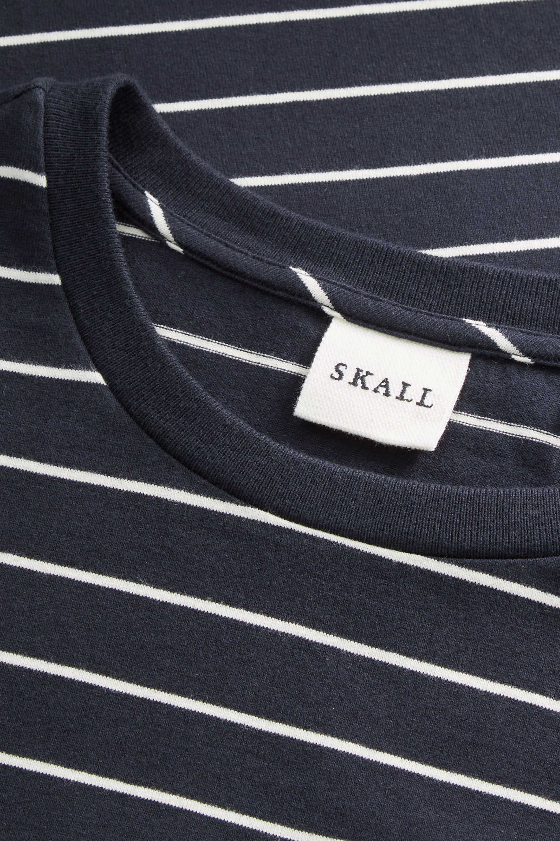 Skall Studio Loui regular tee Tee Navy/White stripe