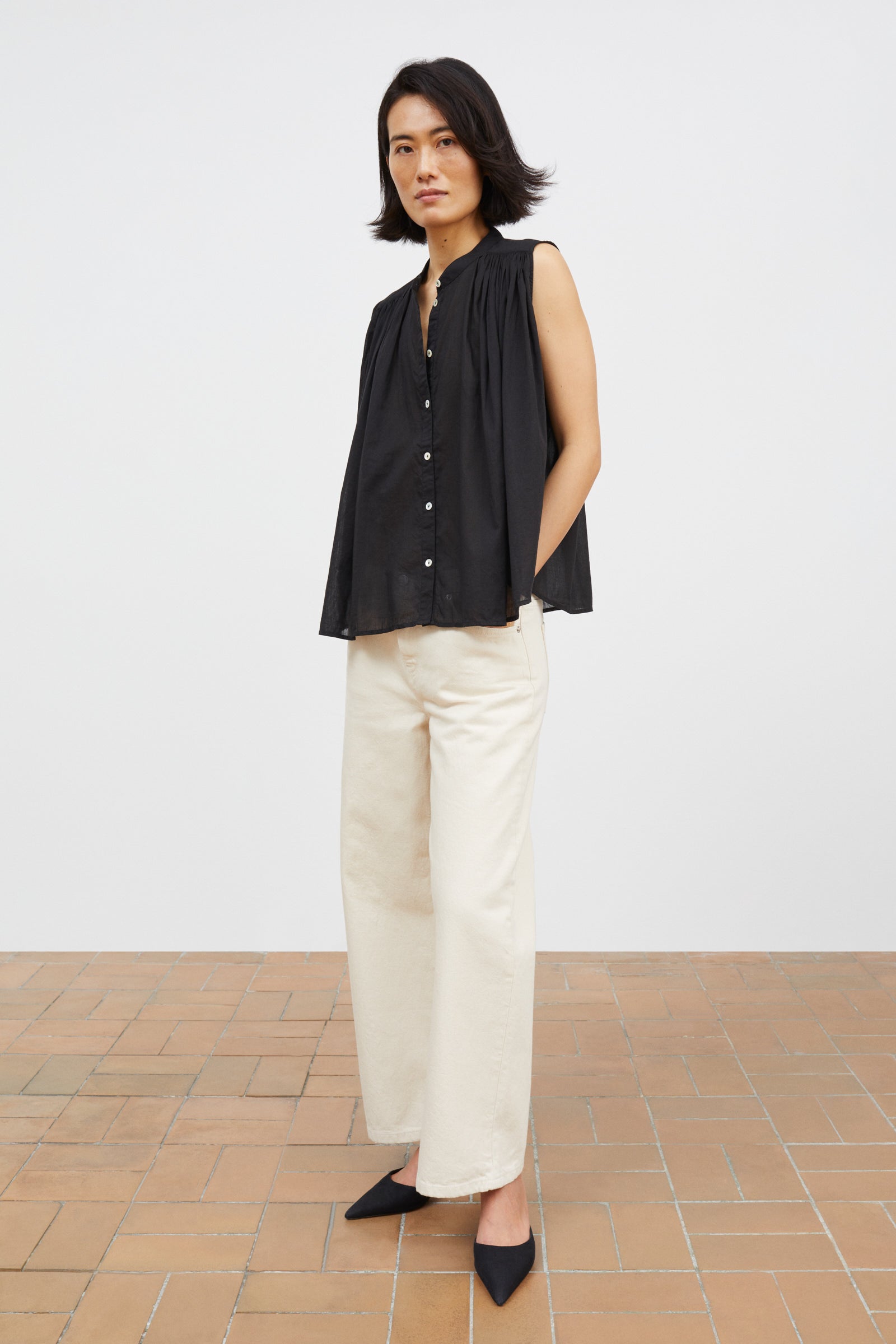 Skall Studio Louise top Top Black