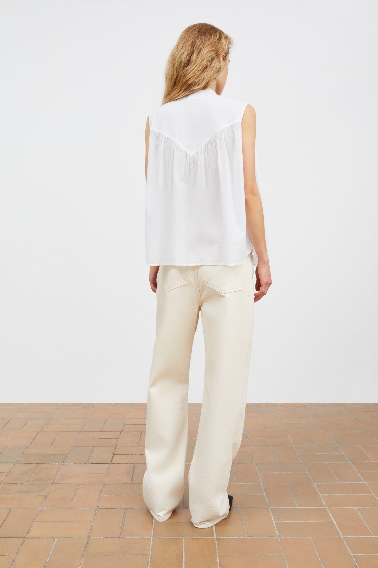 Skall Studio Louise top Top Optic white