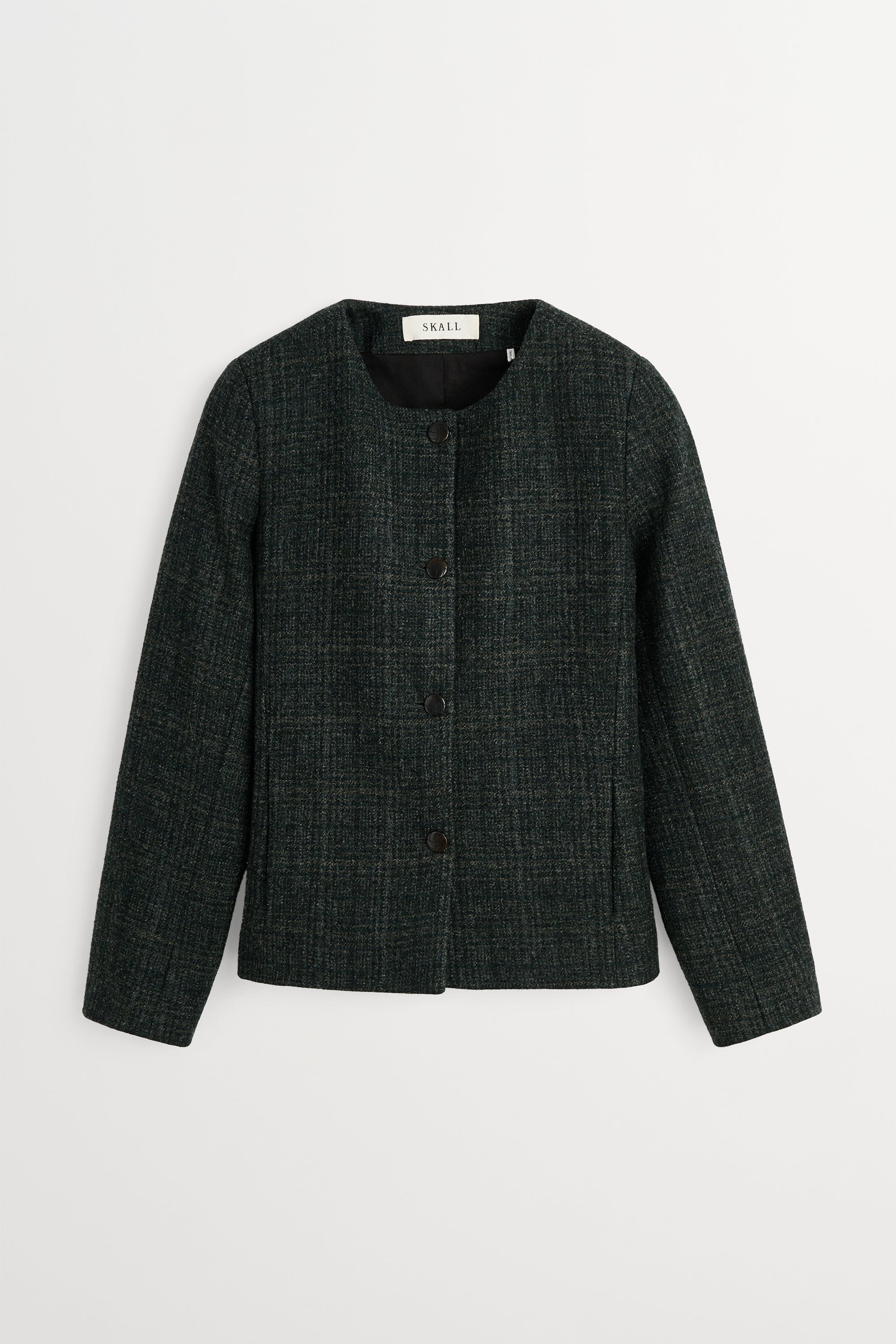 Skall Studio Mabel jacket Jacket Green check structure