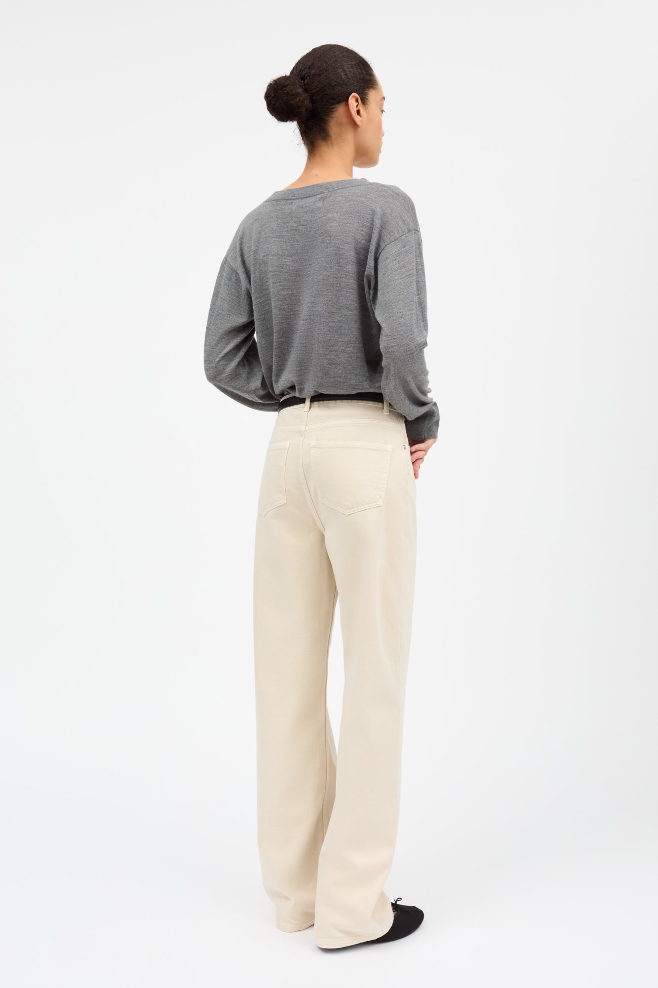 Skall Studio Maddy straight jeans Jeans Beige