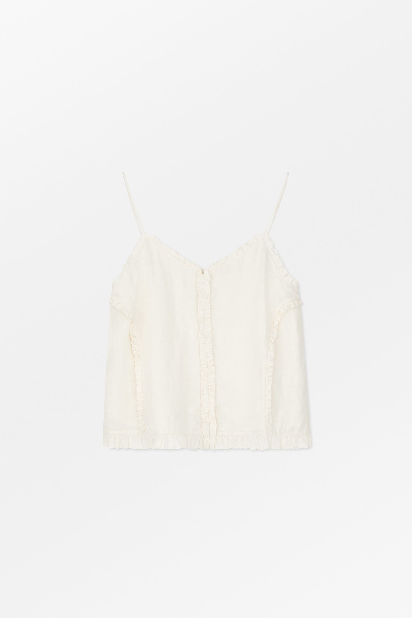 Skall Studio Madeleine cami top Top Ecru