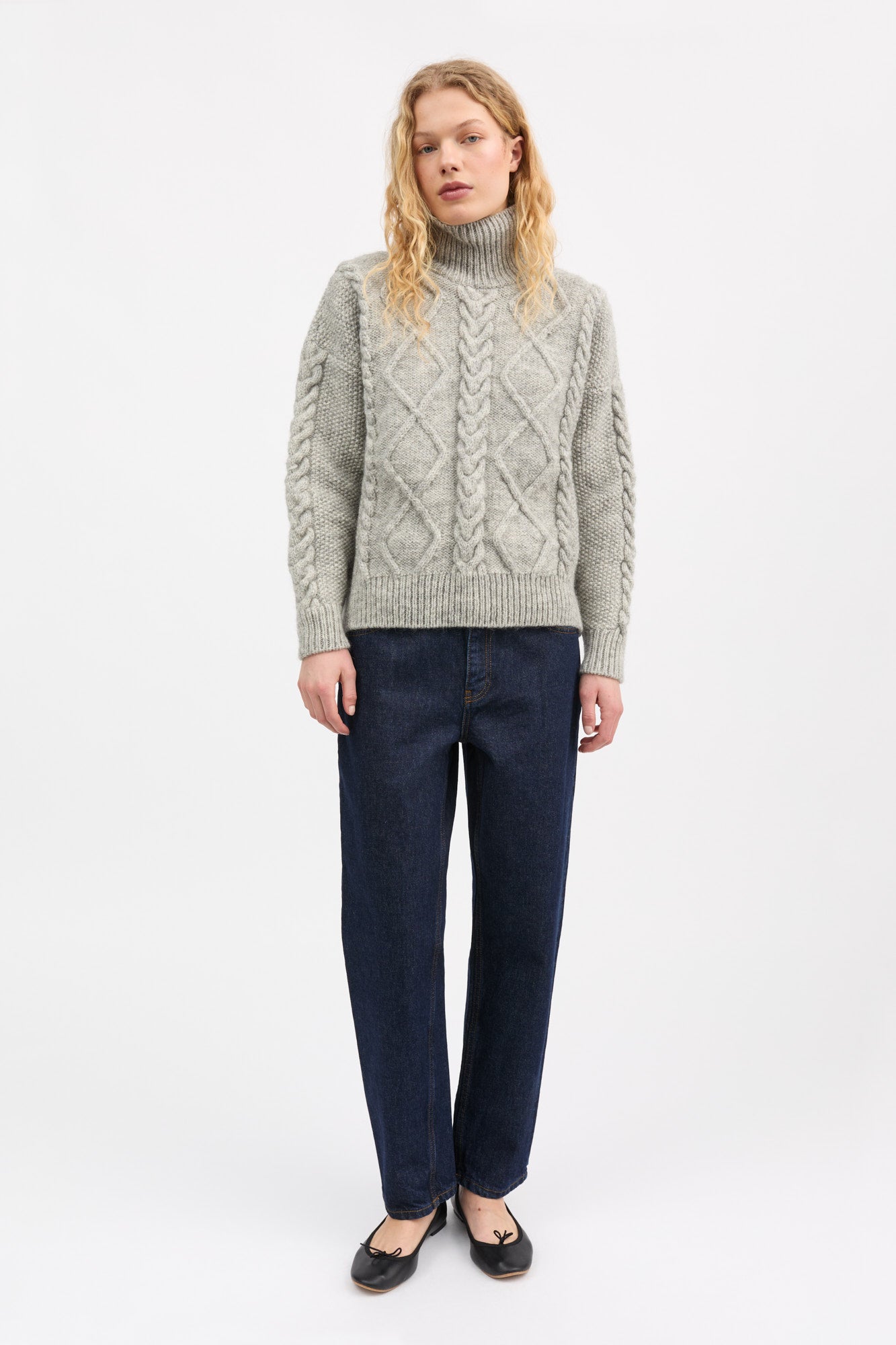 Skall Studio Magda knit Knit Light grey