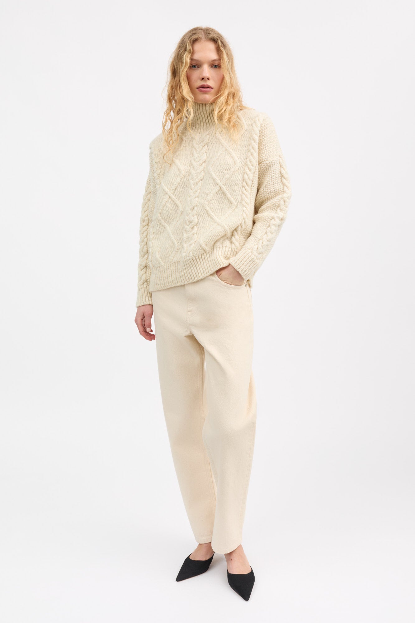 Skall Studio Magda knit Knit Off white