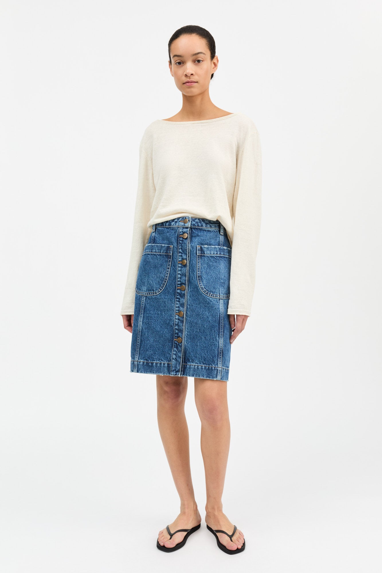 Skall Studio Margaux skirt Skirt Slouchy blue